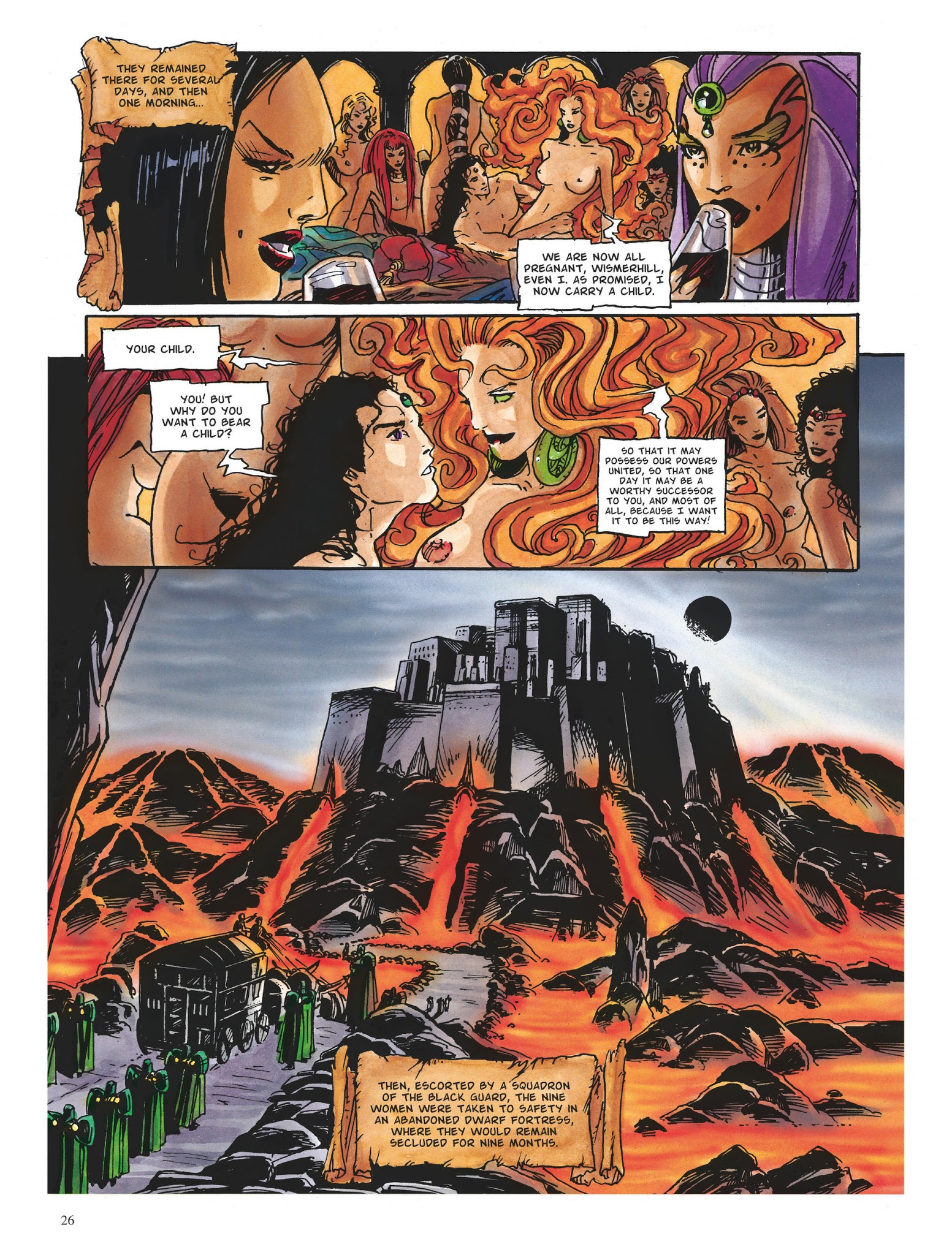 Read online The Black Moon Chronicles comic -  Issue #9 - 24