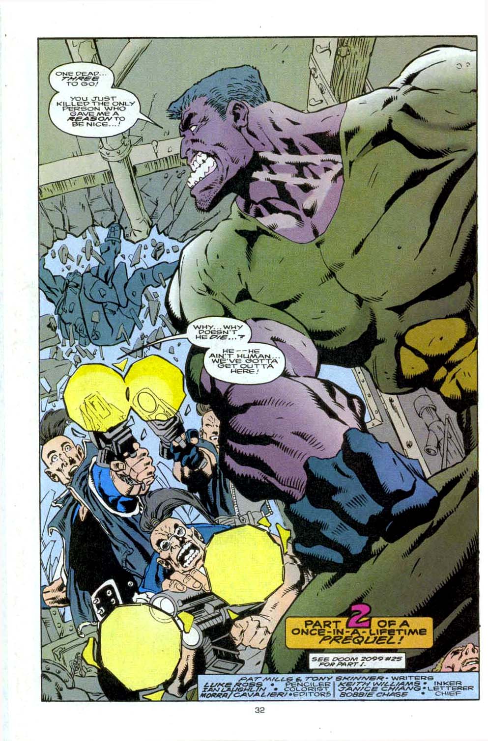 Read online Punisher 2099 comic -  Issue #25 - 24