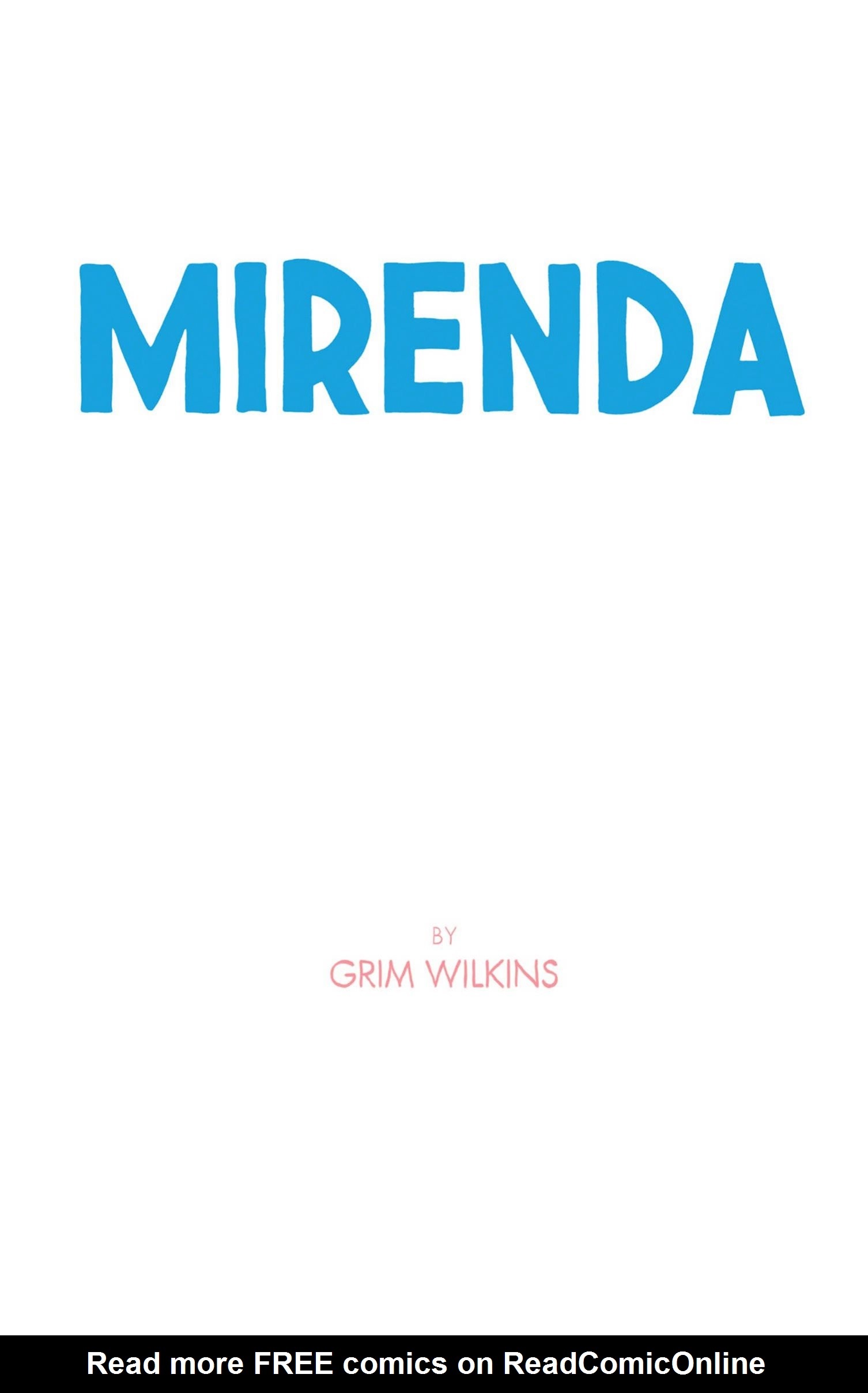 Read online Mirenda comic -  Issue # TPB (Part 1) - 4