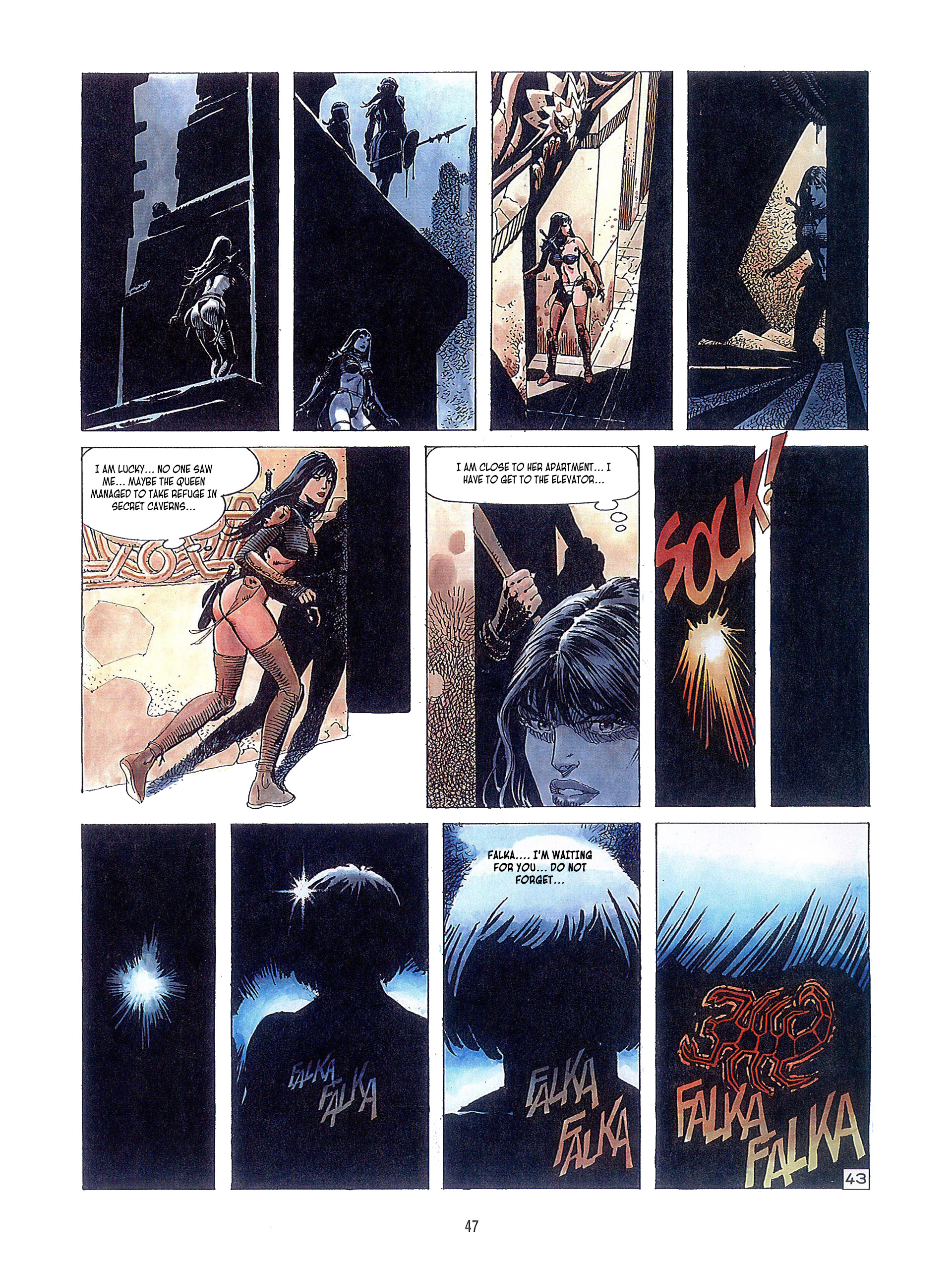 Read online Falka comic -  Issue #5 - 45