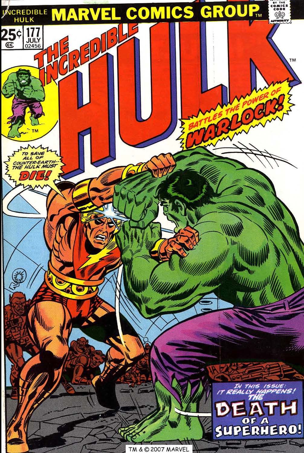 Read online The Incredible Hulk (1968) comic -  Issue #177 - 1