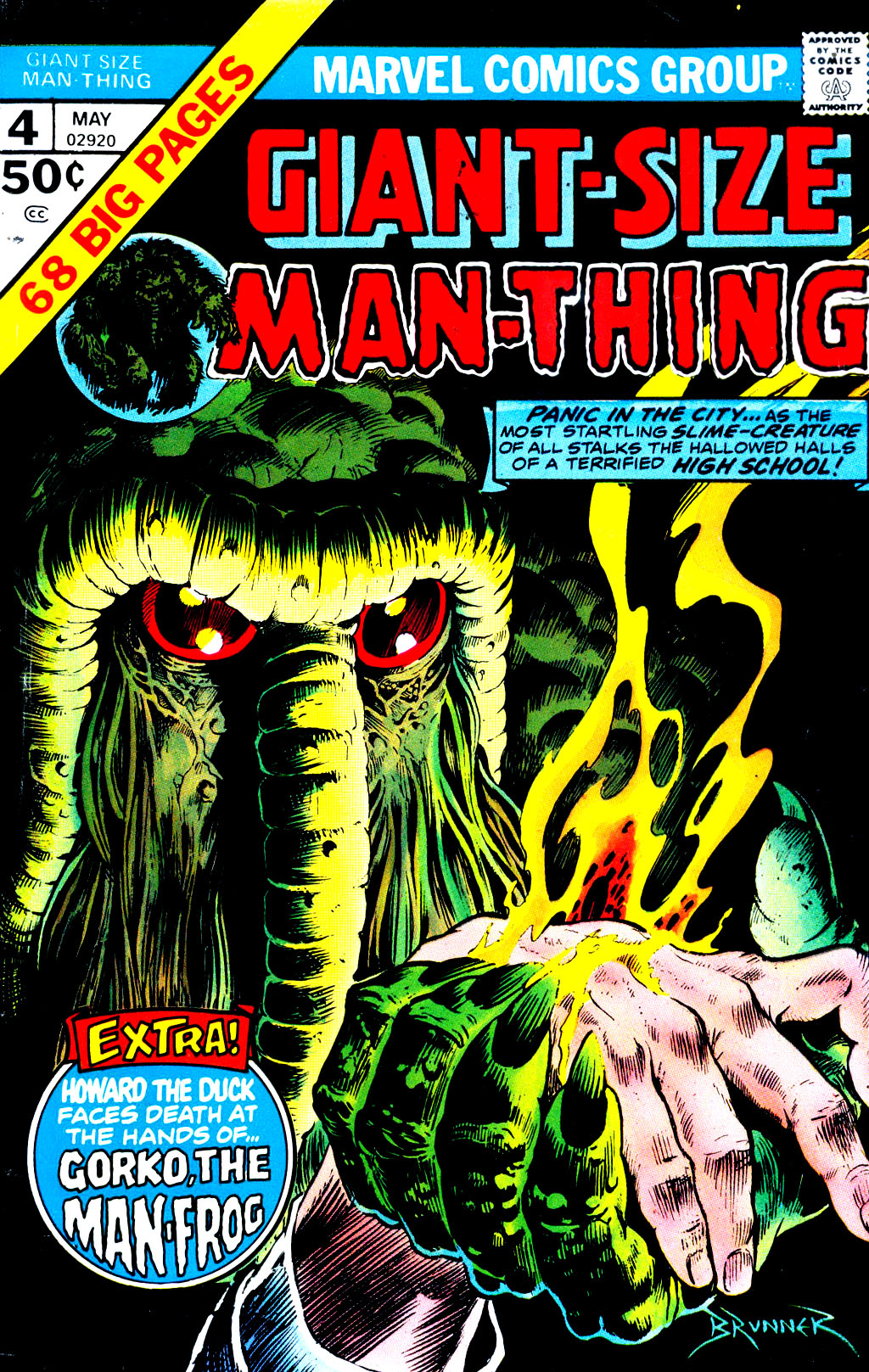 Read online Giant-Size Man-Thing comic -  Issue #4 - 1