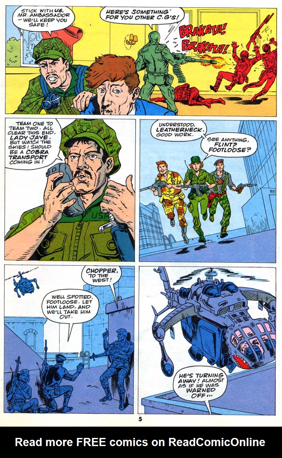 Read online G.I. Joe European Missions comic -  Issue #1 - 5