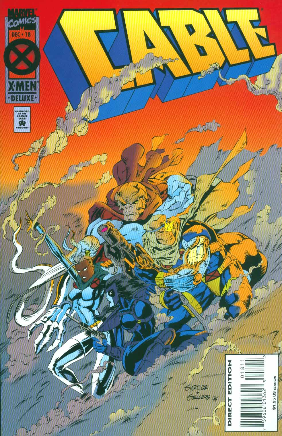 Read online Cable (1993) comic -  Issue #18 - 1