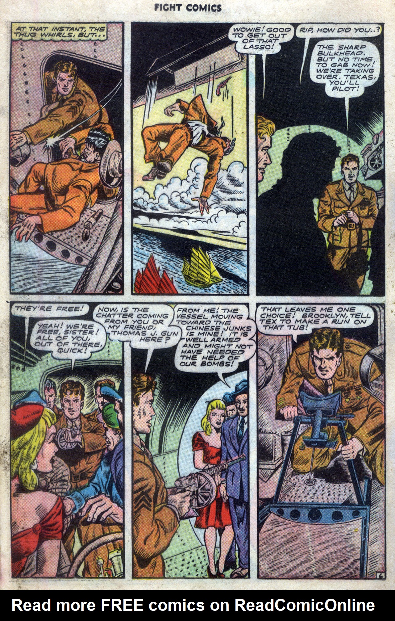 Read online Fight Comics comic -  Issue #45 - 18