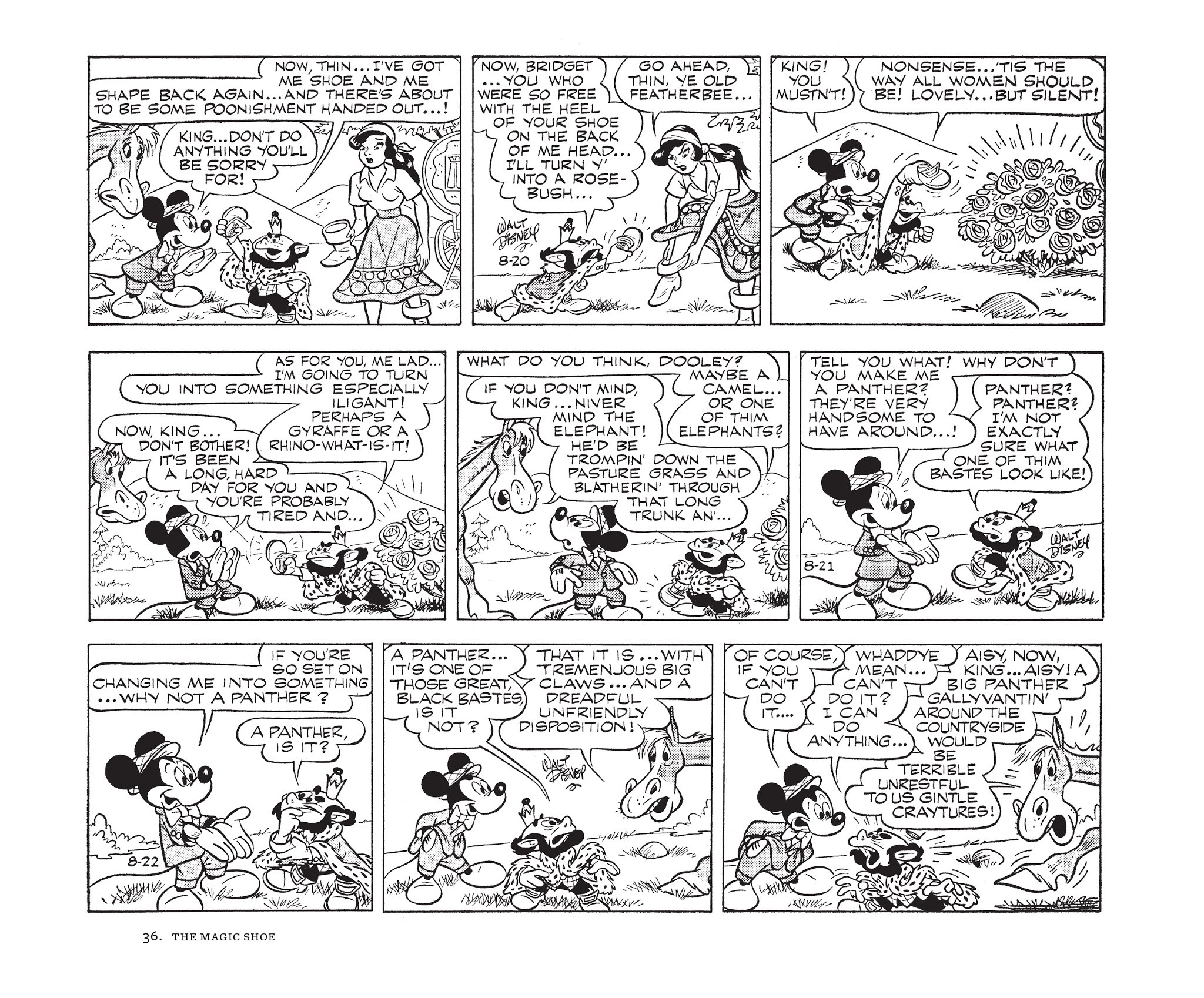 Read online Walt Disney's Mickey Mouse by Floyd Gottfredson comic -  Issue # TPB 12 (Part 1) - 36