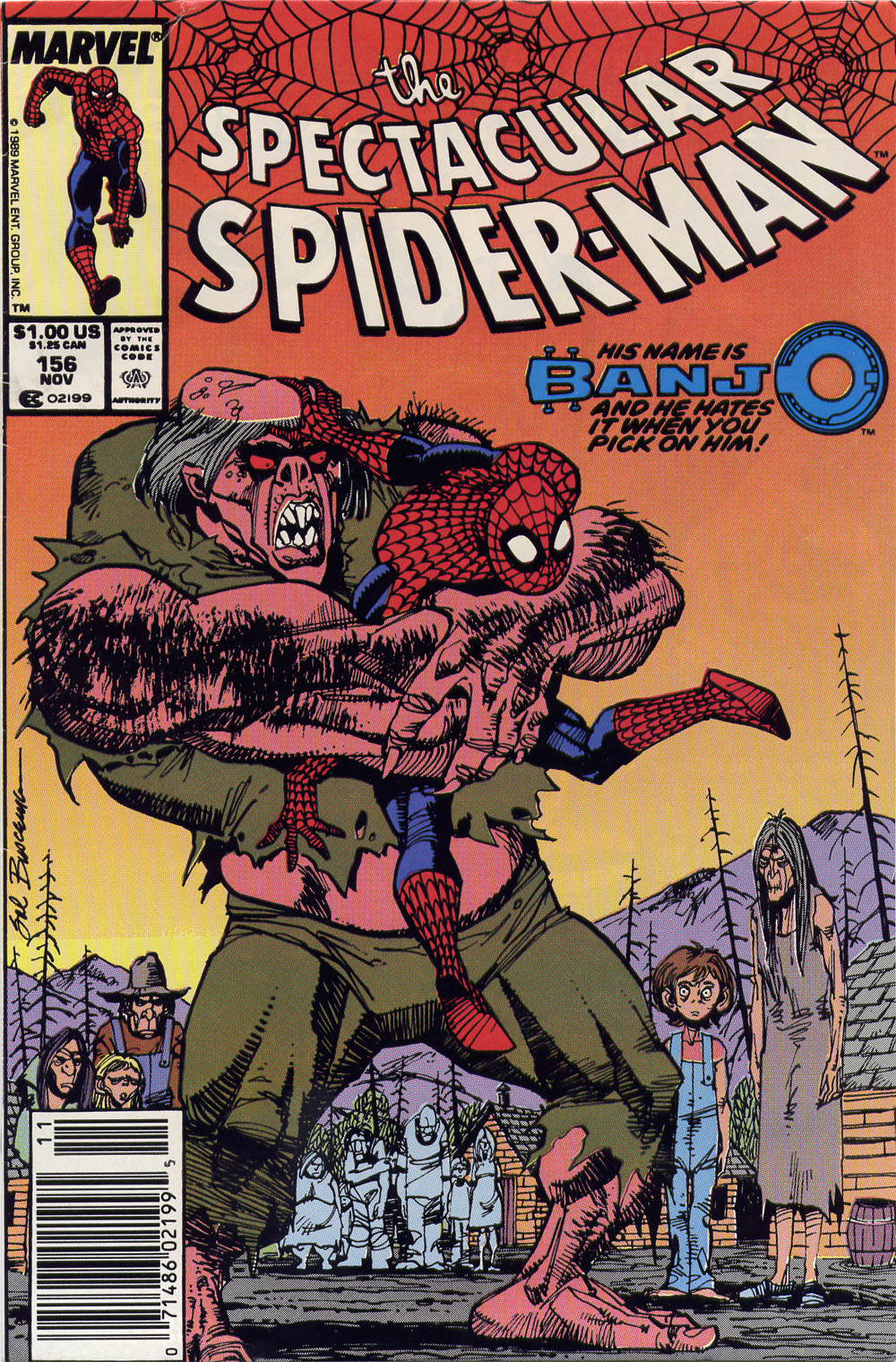 Read online The Spectacular Spider-Man (1976) comic -  Issue #156 - 1