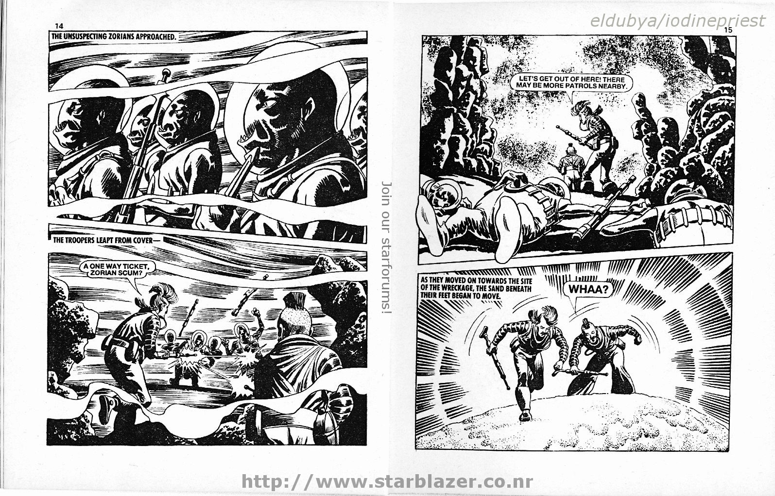 Read online Starblazer comic -  Issue #189 - 9