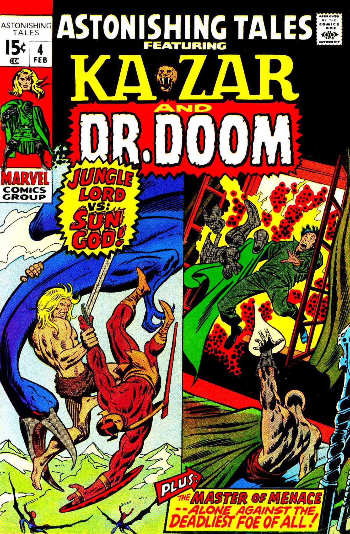 Read online Astonishing Tales (1970) comic -  Issue #4 - 1