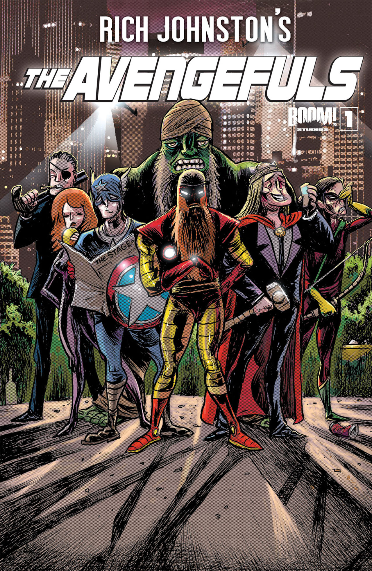 Read online Rich Johnston's The Avengefuls comic -  Issue # Full - 1