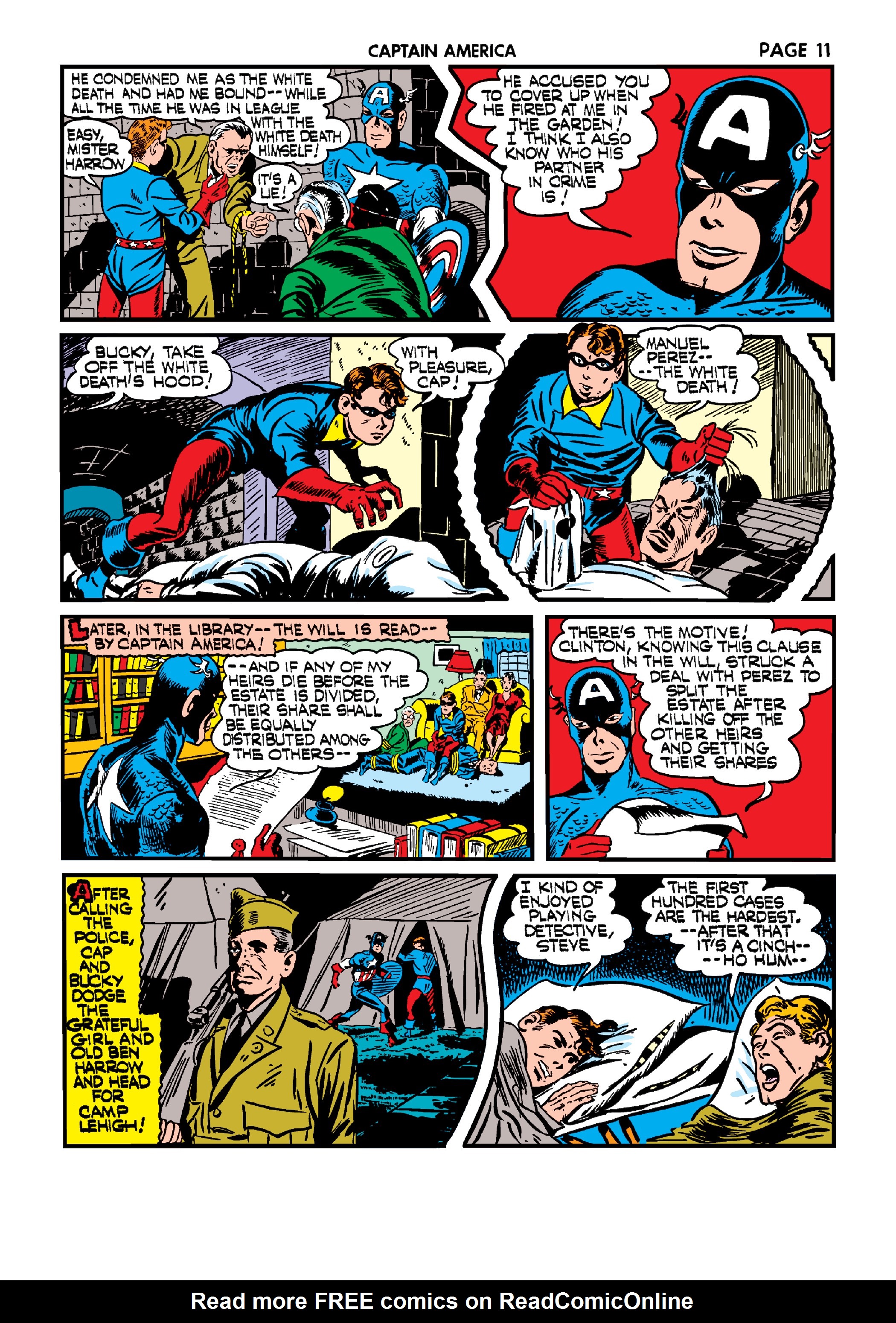 Read online Marvel Masterworks: Golden Age Captain America comic -  Issue # TPB 3 (Part 1) - 20