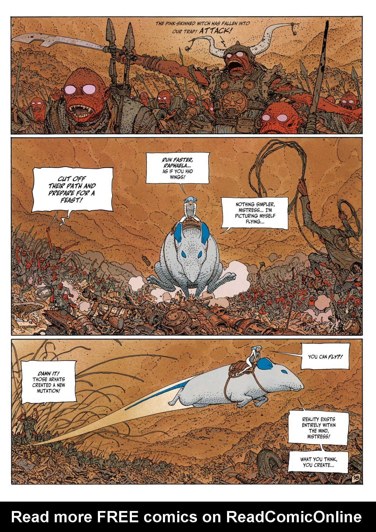 Read online Before the Incal comic -  Issue #6 - 21