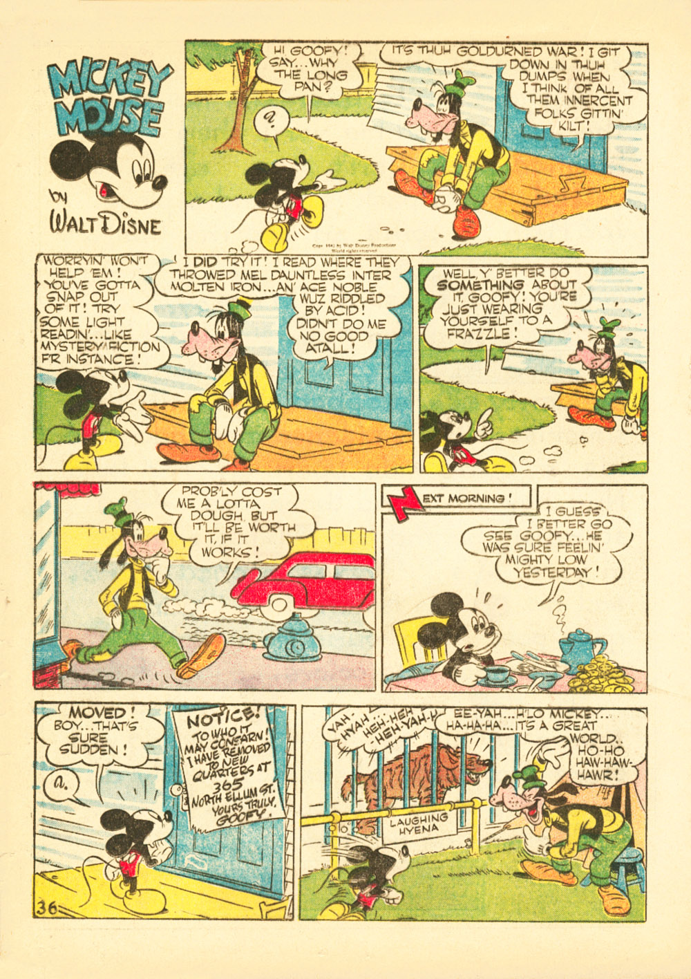 Read online Walt Disney's Comics and Stories comic -  Issue #38 - 38