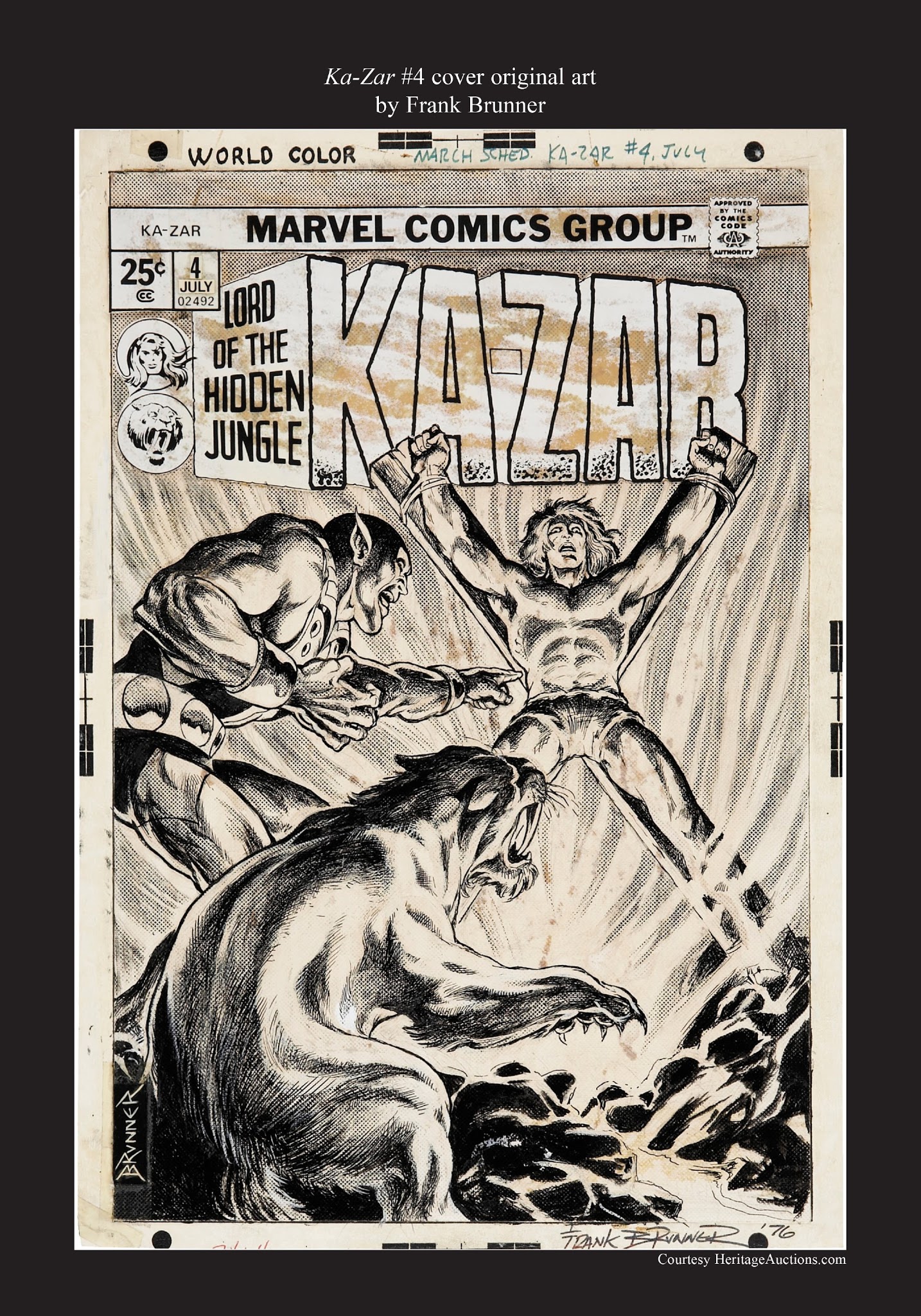 Read online Marvel Masterworks: Ka-Zar comic -  Issue # TPB 2 - 64
