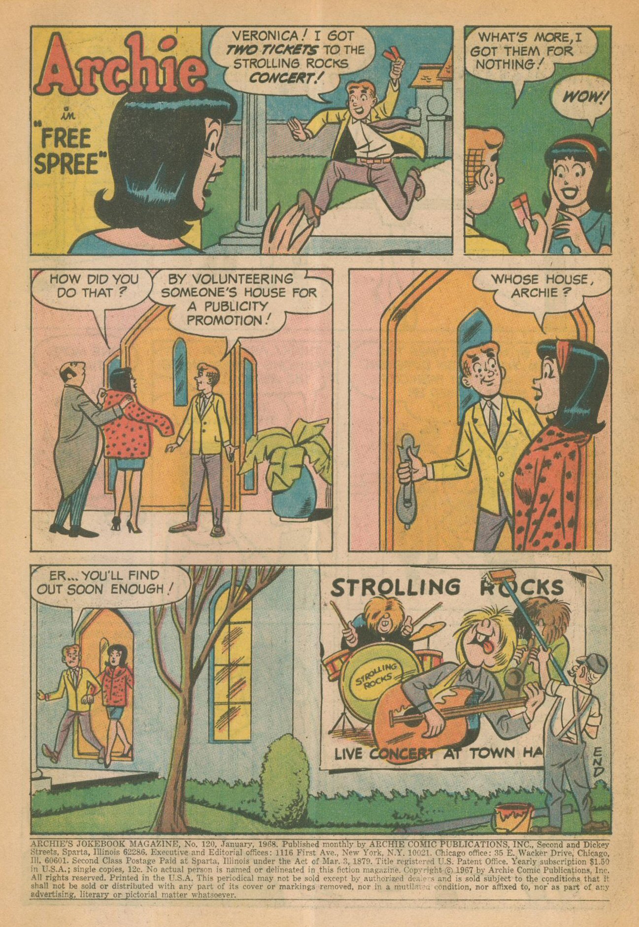 Read online Archie's Joke Book Magazine comic -  Issue #120 - 3