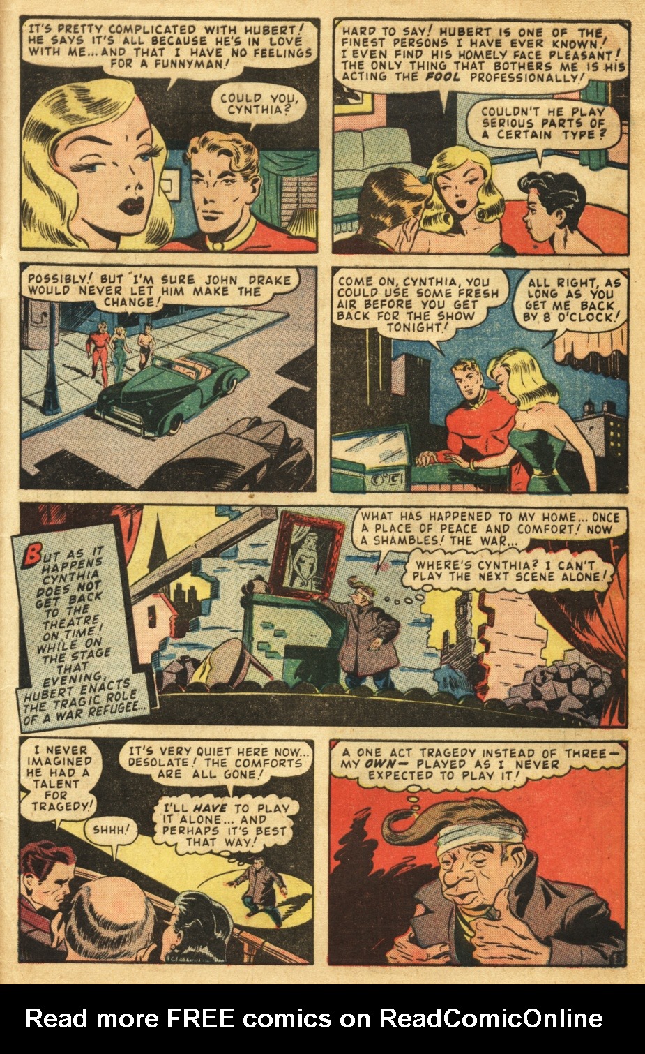 Read online The Human Torch (1940) comic -  Issue #29 - 31