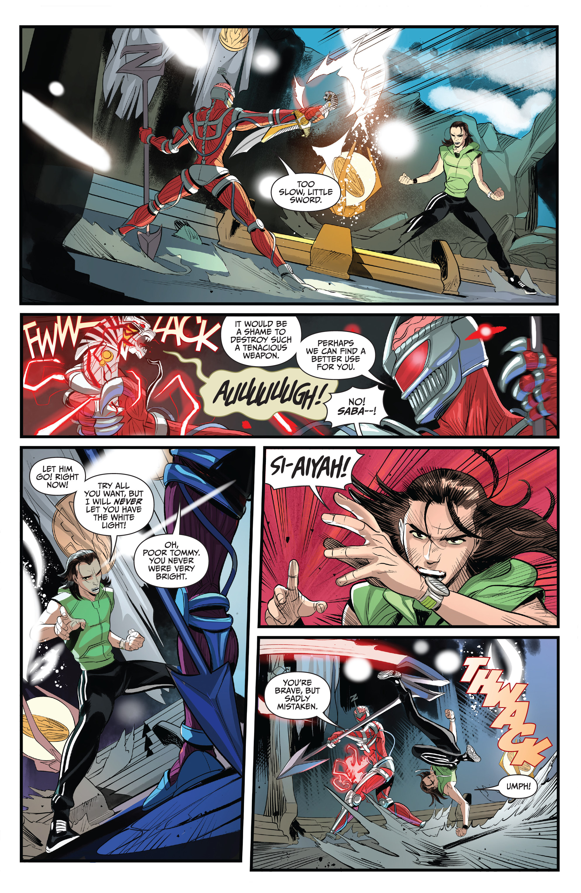 Read online Saban's Go Go Power Rangers comic -  Issue #26 - 22