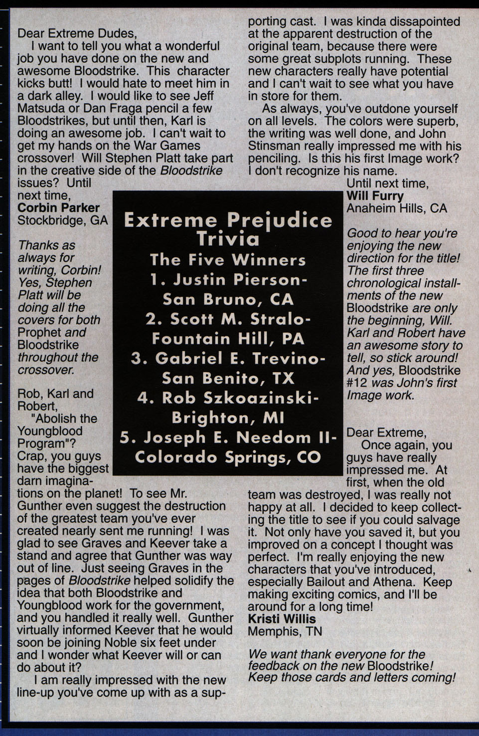 Read online Bloodstrike (1993) comic -  Issue #13 - 35