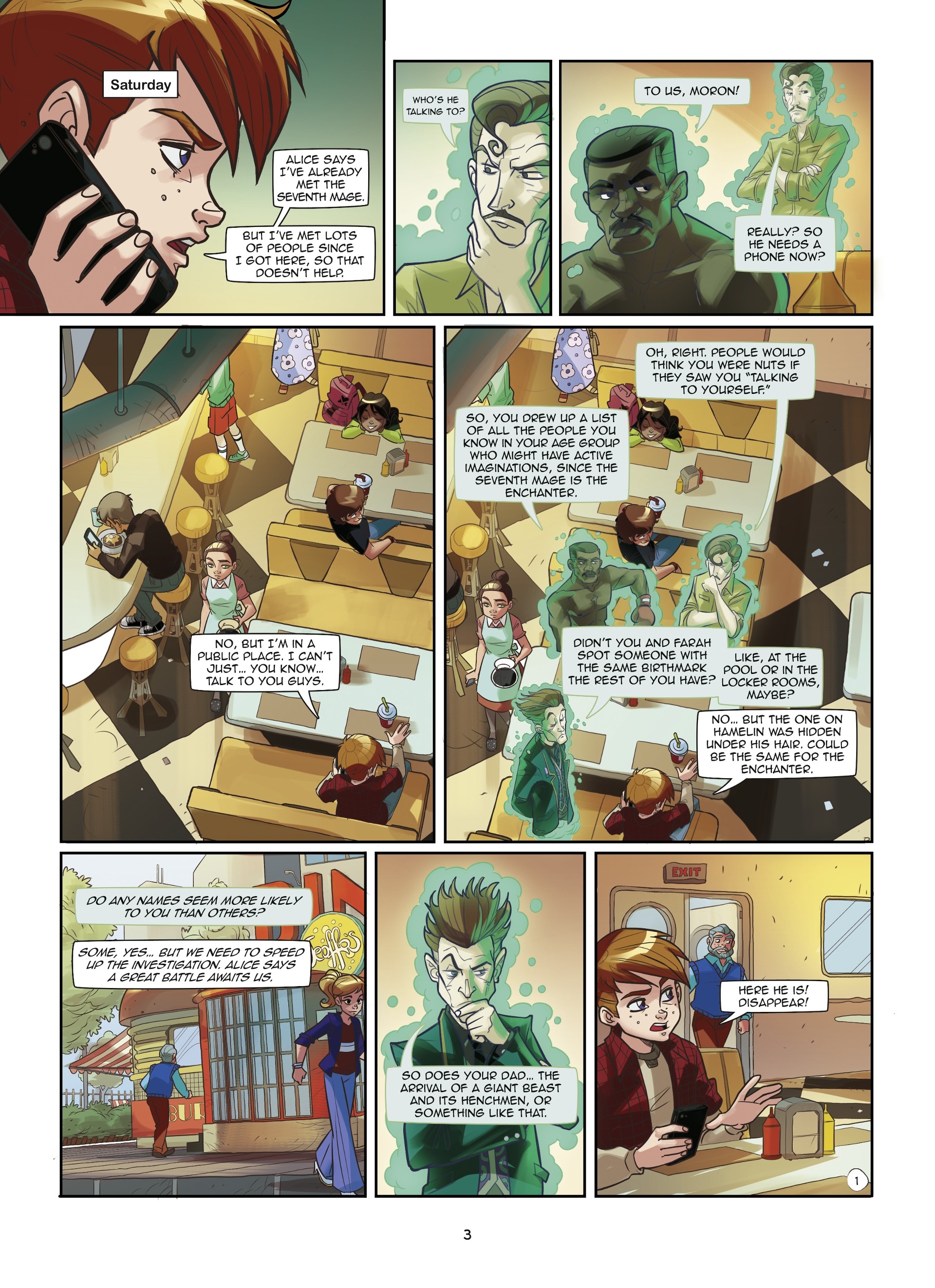 Read online Magic 7 comic -  Issue #3 - 4
