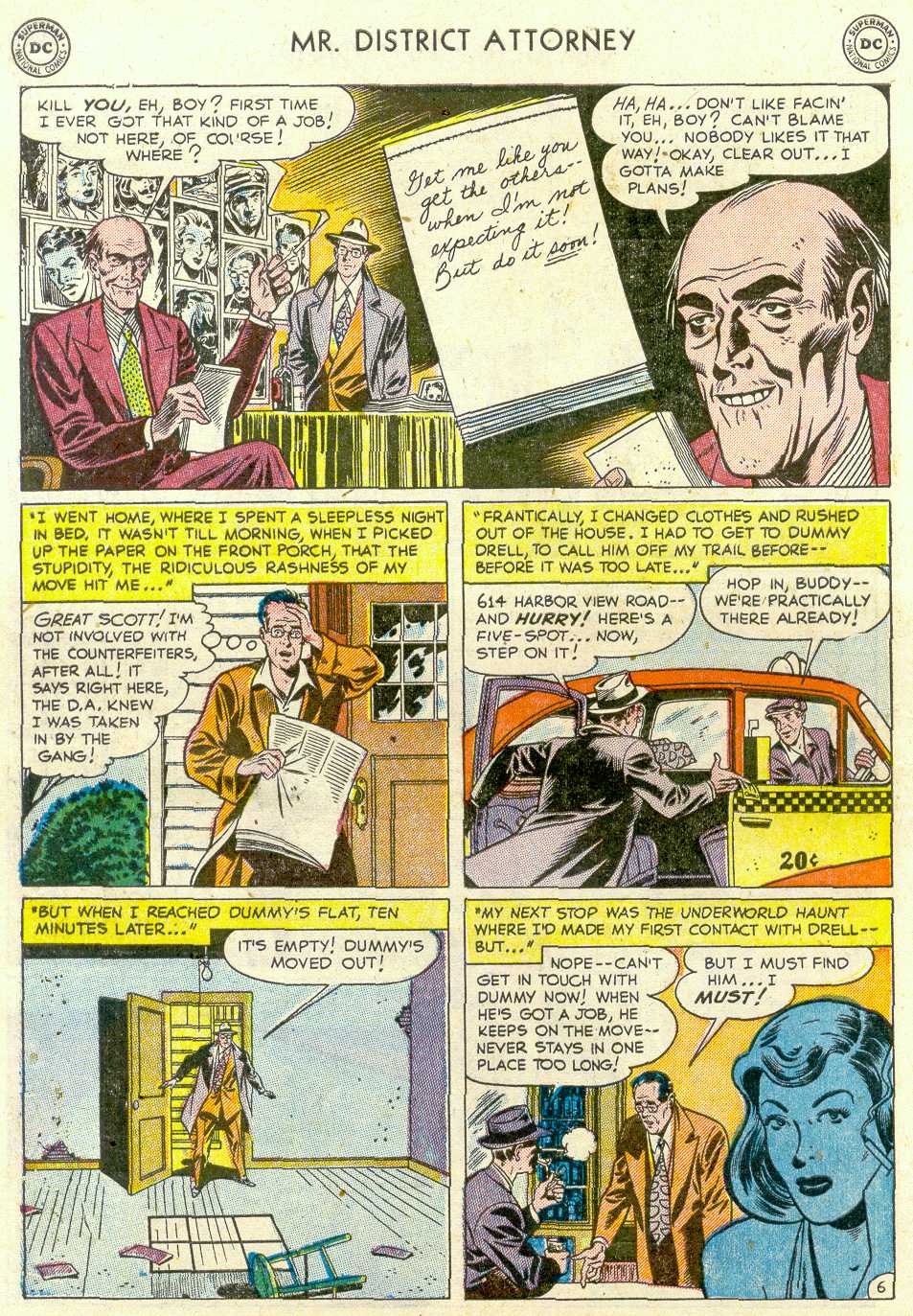 Read online Mr. District Attorney comic -  Issue #25 - 8