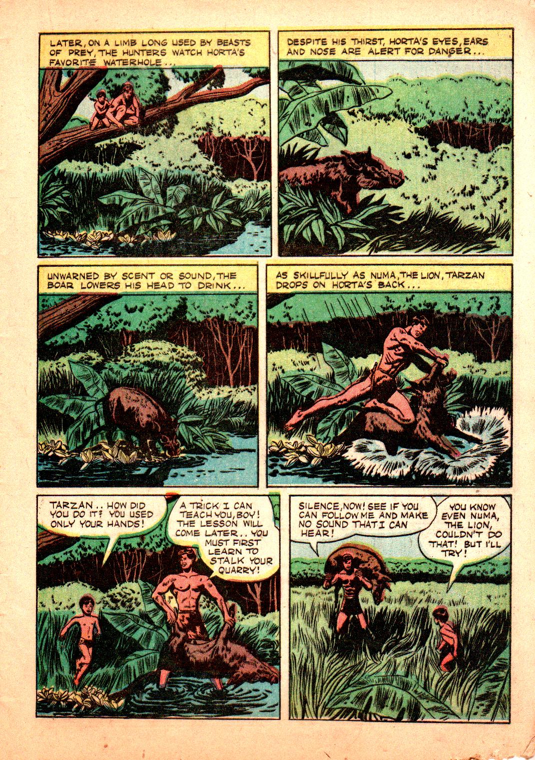 Read online Tarzan (1948) comic -  Issue #3 - 5