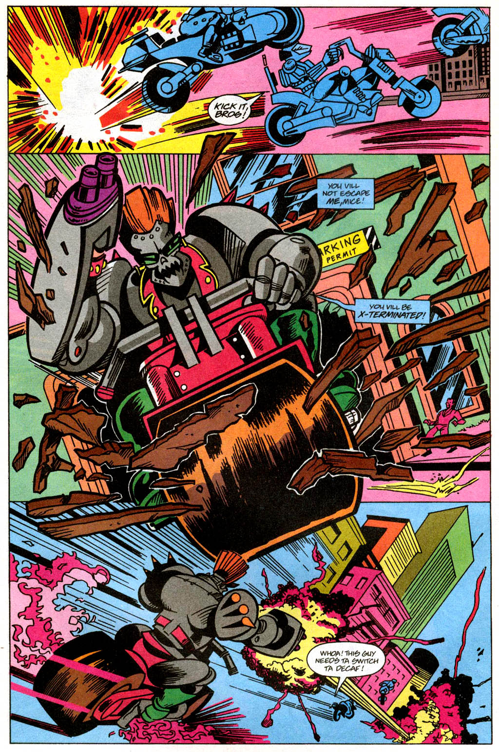 Read online Biker Mice from Mars comic -  Issue #3 - 14