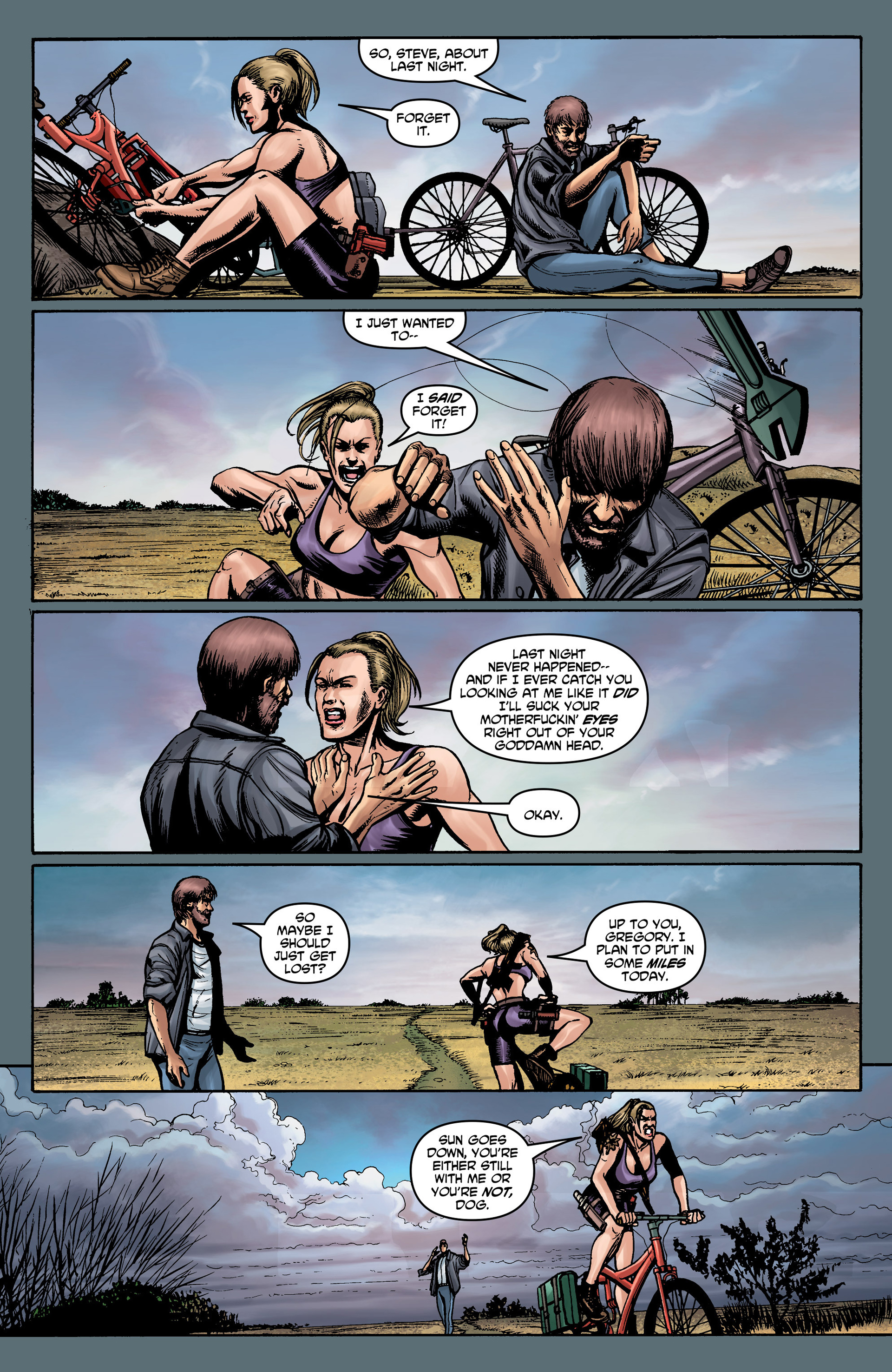Read online Crossed: Badlands comic -  Issue #6 - 7