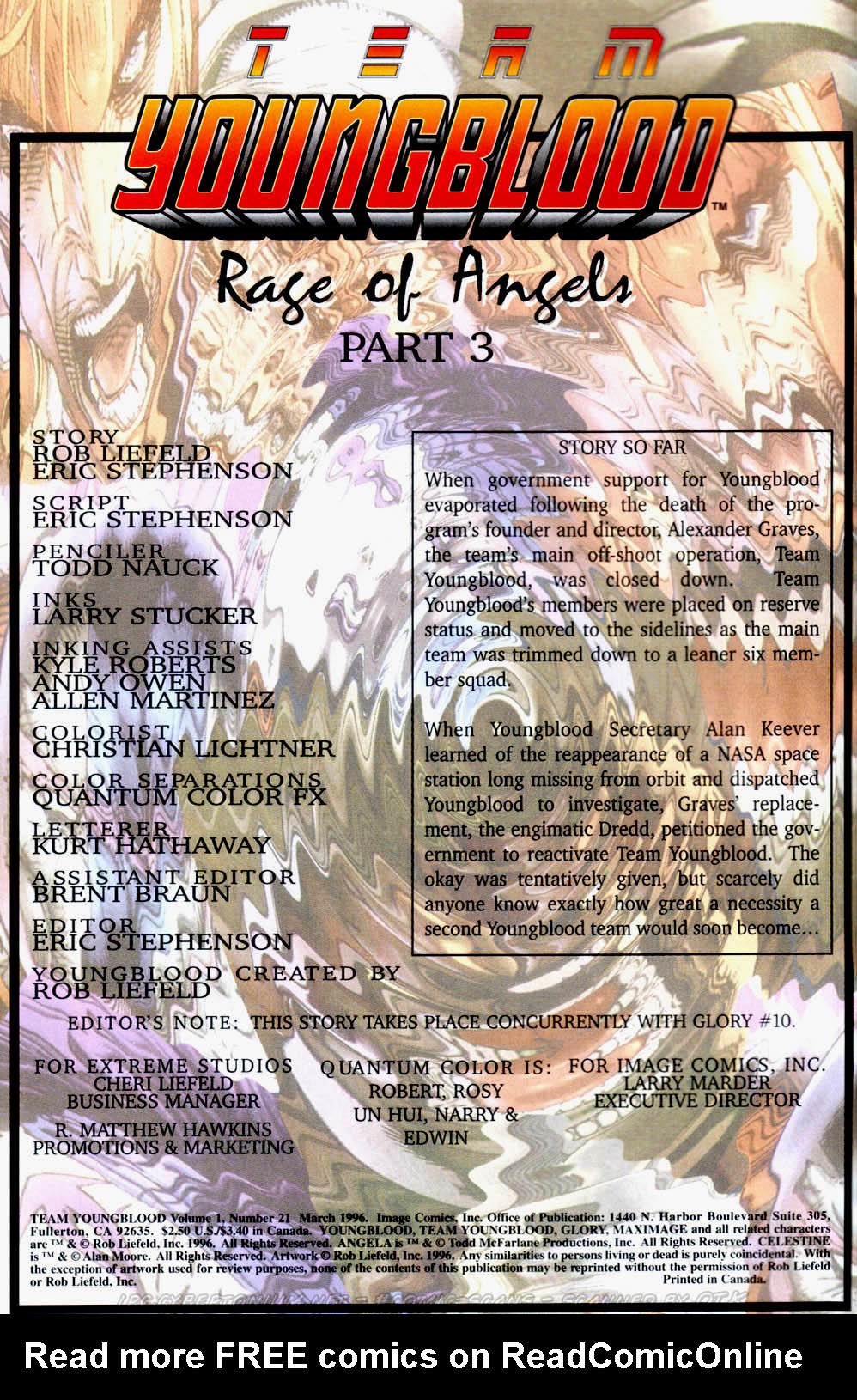 Read online Team Youngblood comic -  Issue #21 - 2