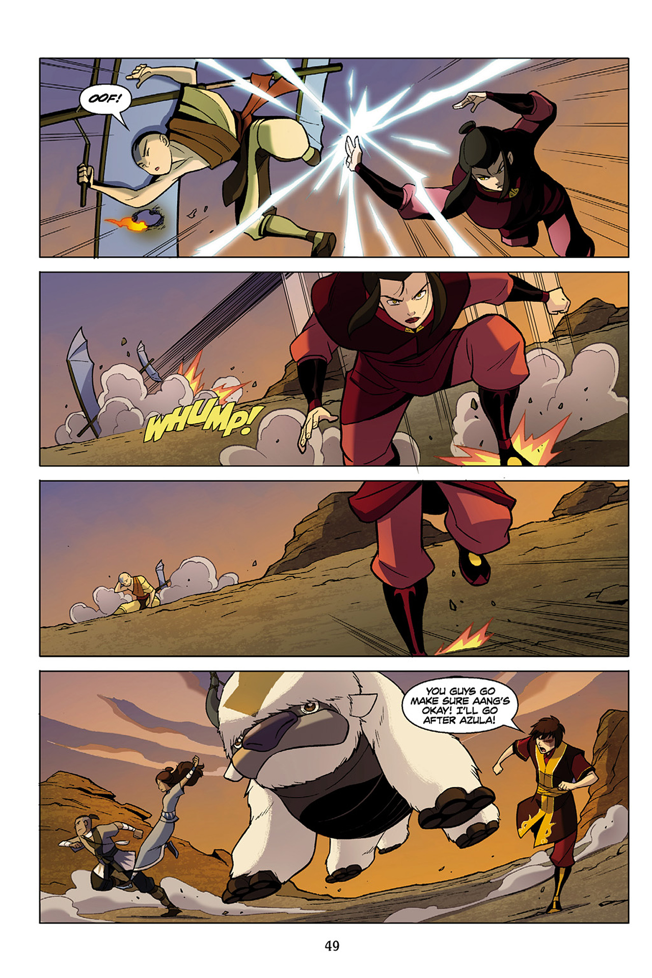 Read online Nickelodeon Avatar: The Last Airbender - The Search comic -  Issue # Part 1 - 50