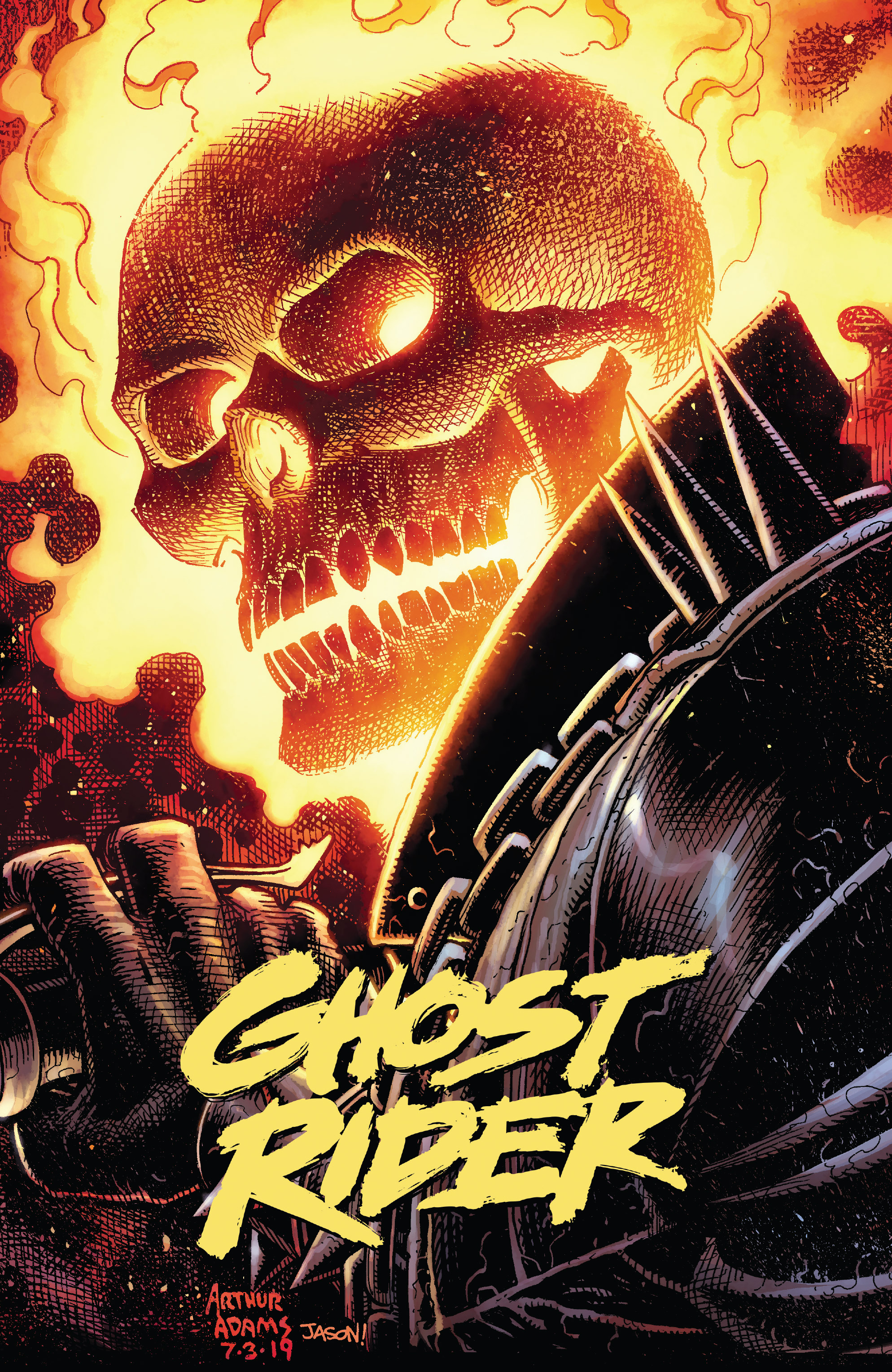 Read online Ghost Rider (2019) comic -  Issue # _Director's Cut - 38