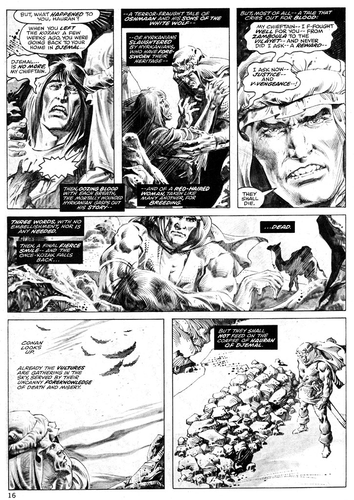 Read online The Savage Sword Of Conan comic -  Issue #37 - 16