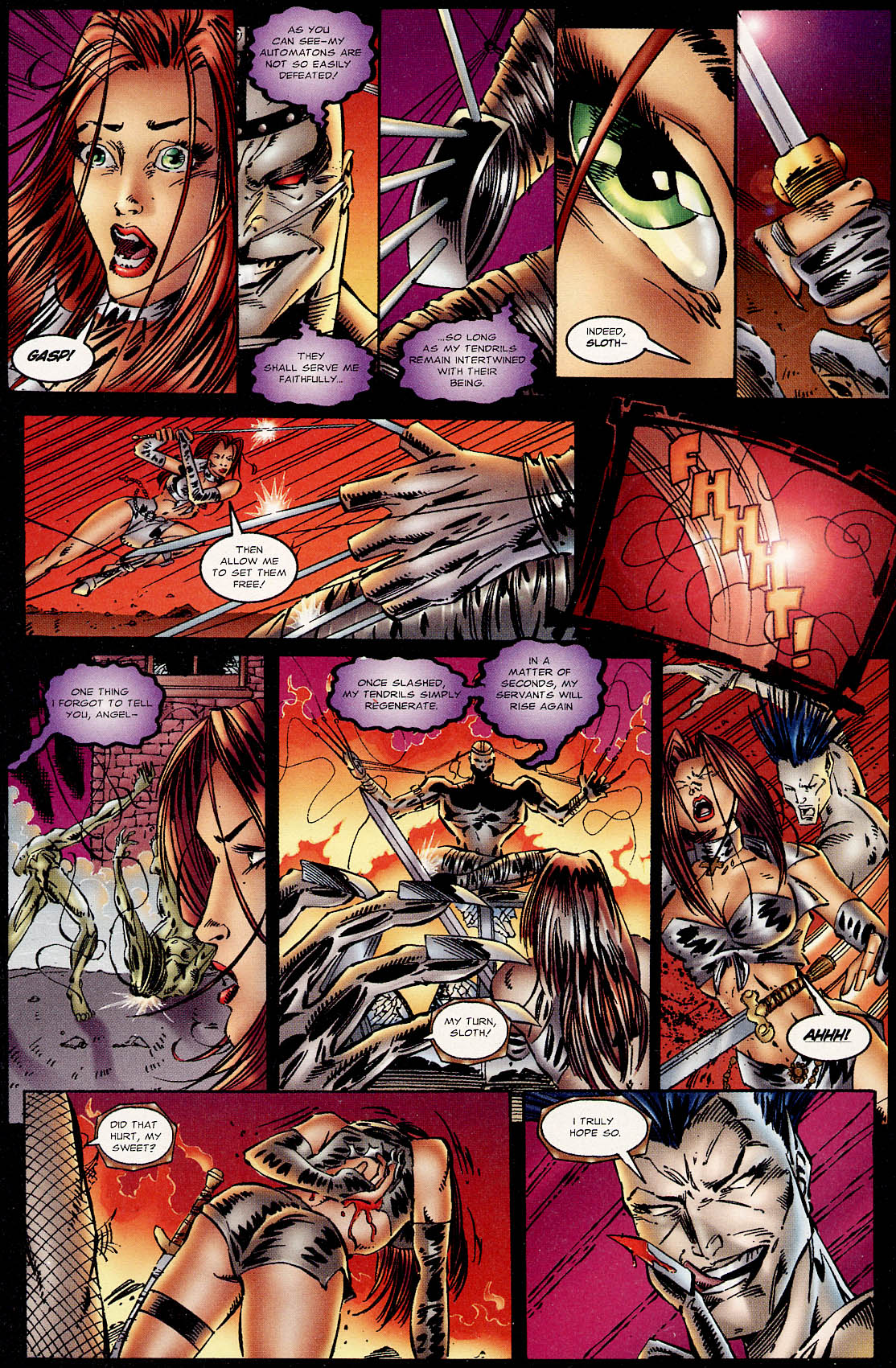 Read online Avengelyne: Deadly Sins comic -  Issue #1 - 22