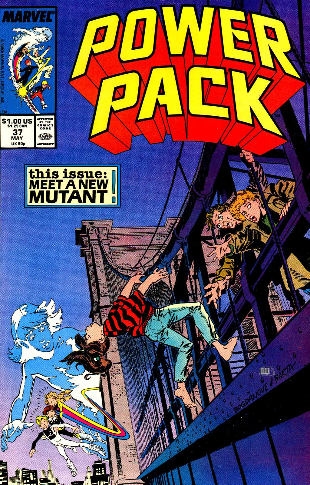 Read online Power Pack (1984) comic -  Issue #37 - 1