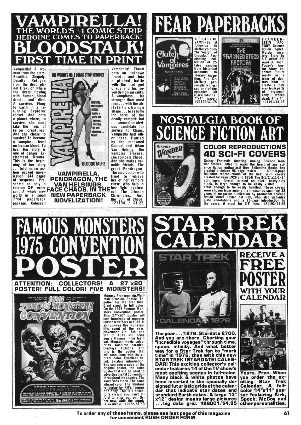 Read online Vampirella (1969) comic -  Issue #48 - 61