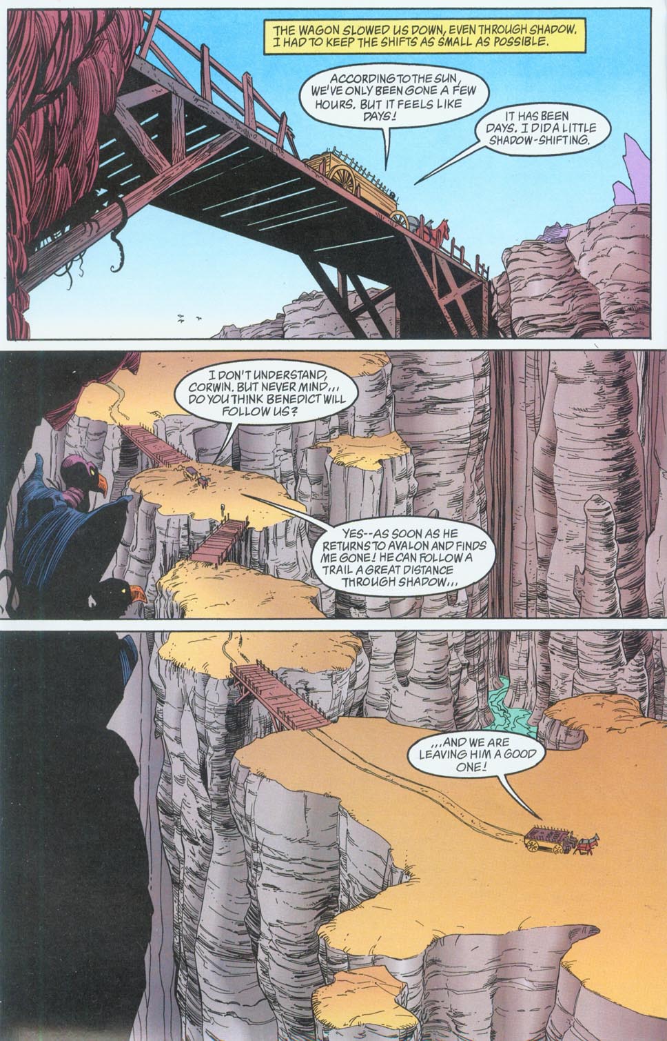 Read online Roger Zelazny's Amber: The Guns of Avalon comic -  Issue #3 - 8