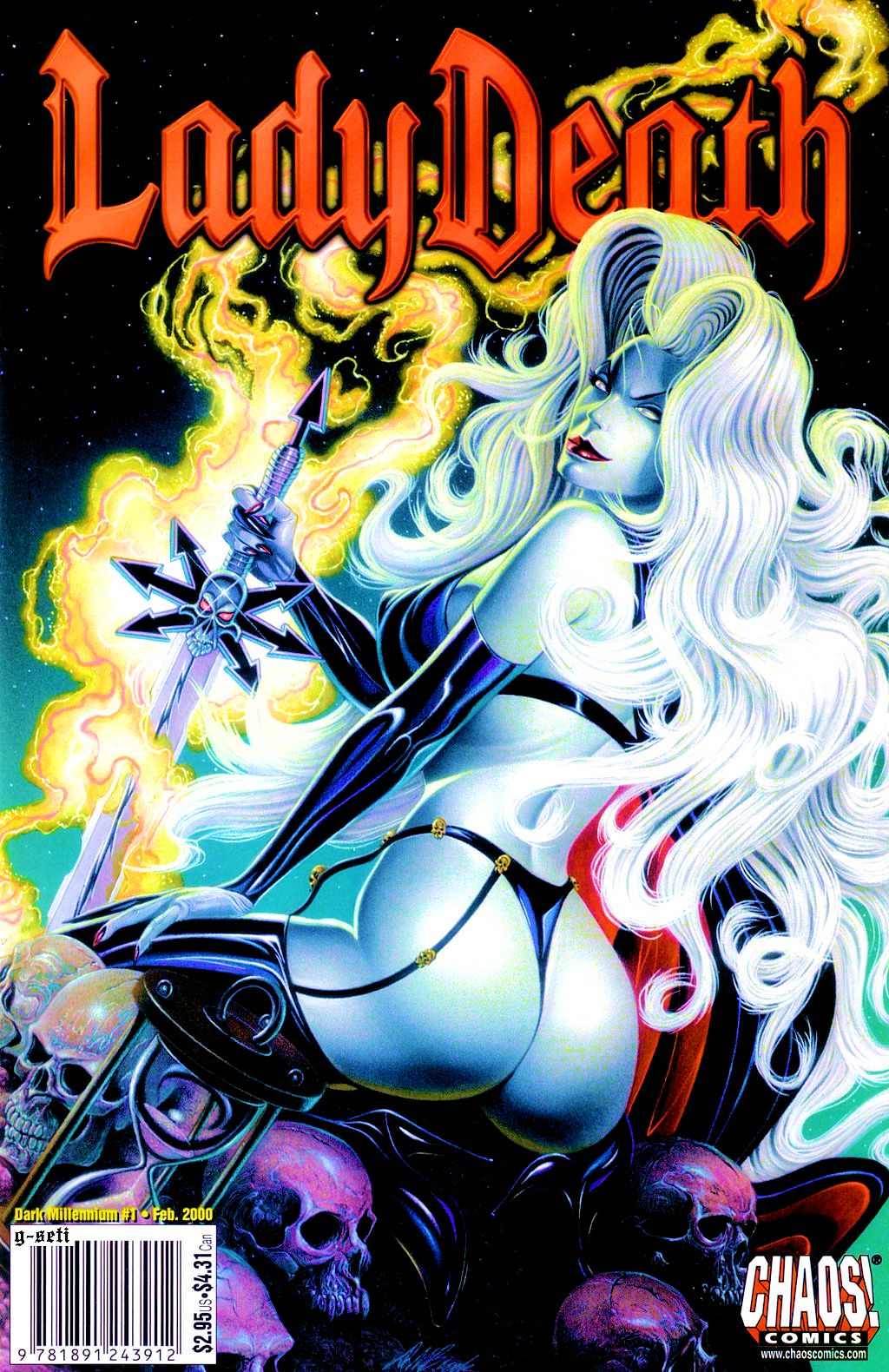 Read online Lady Death: Dark Millennium comic -  Issue #1 - 1