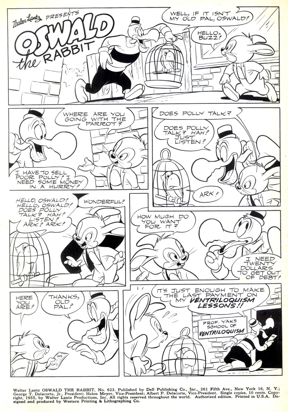 Read online Four Color Comics comic -  Issue #623 - 2