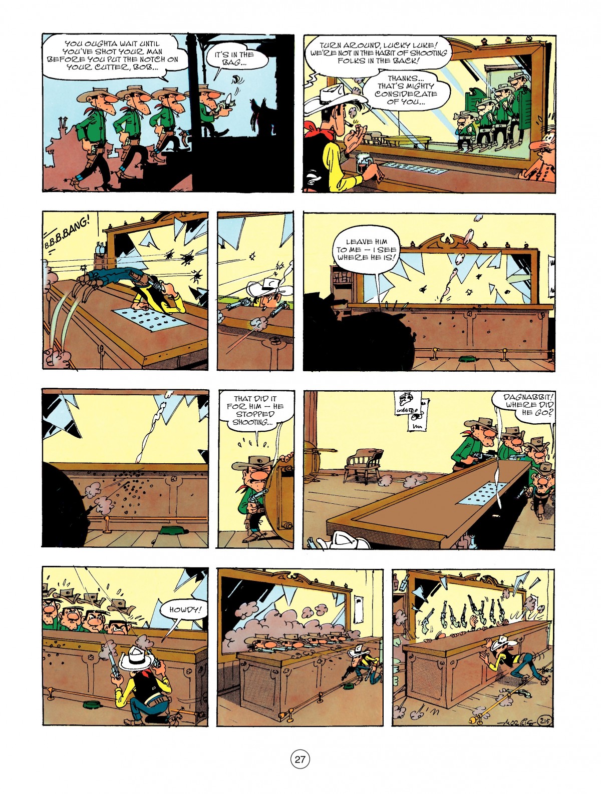 Read online A Lucky Luke Adventure comic -  Issue #47 - 27