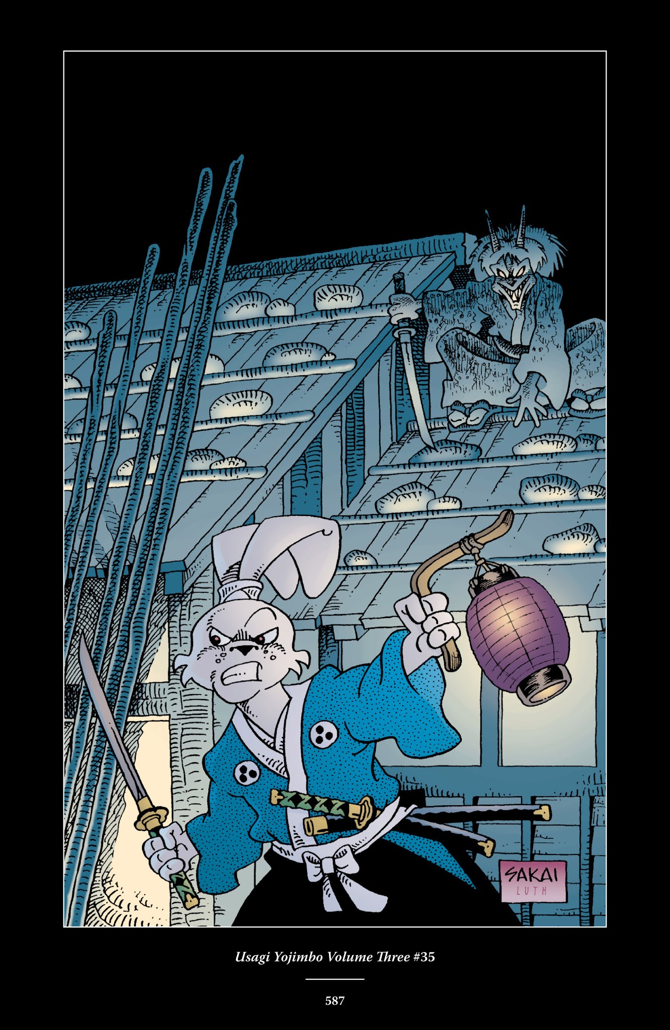Read online The Usagi Yojimbo Saga comic -  Issue # TPB 3 - 580