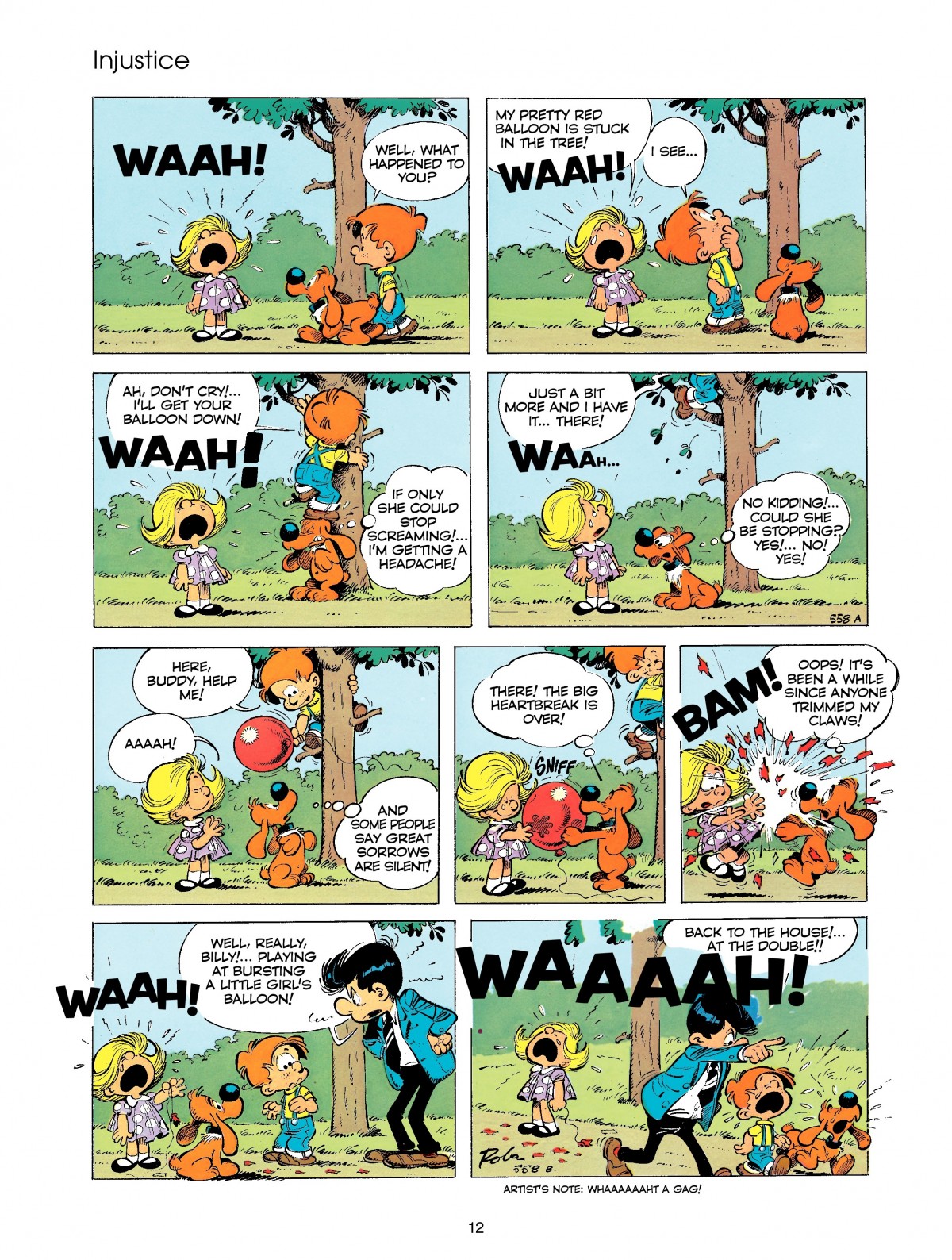 Read online Billy & Buddy comic -  Issue #4 - 12