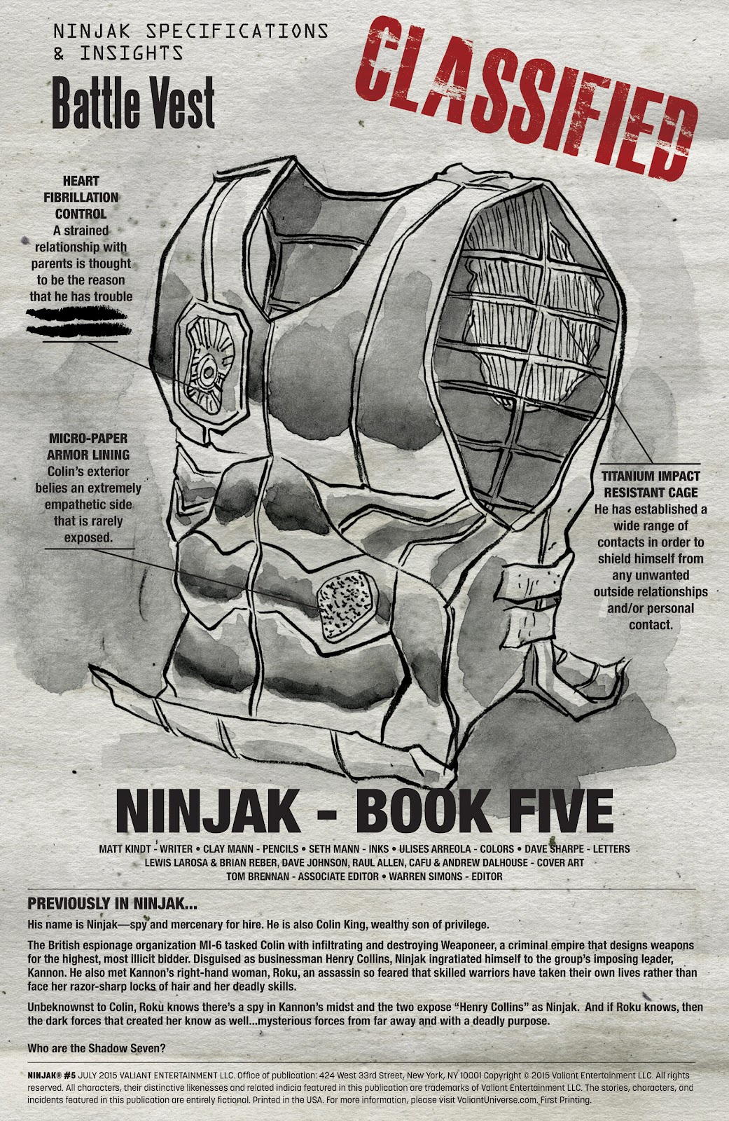 Ninjak (2015) issue 5 - Page 2