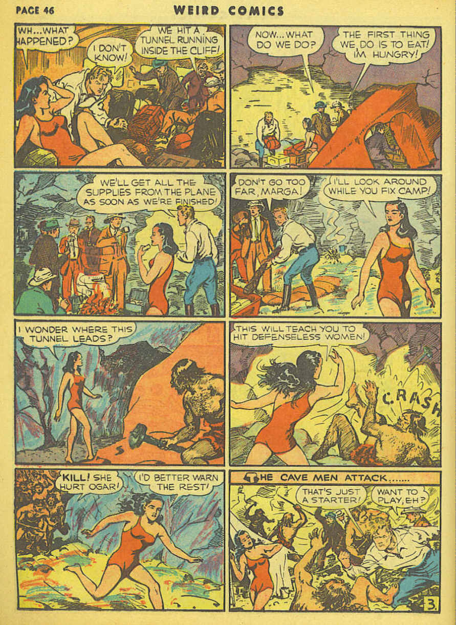 Read online Weird Comics comic -  Issue #10 - 42