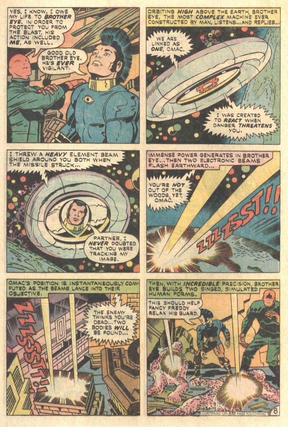 Read online OMAC (1974) comic -  Issue #5 - 8