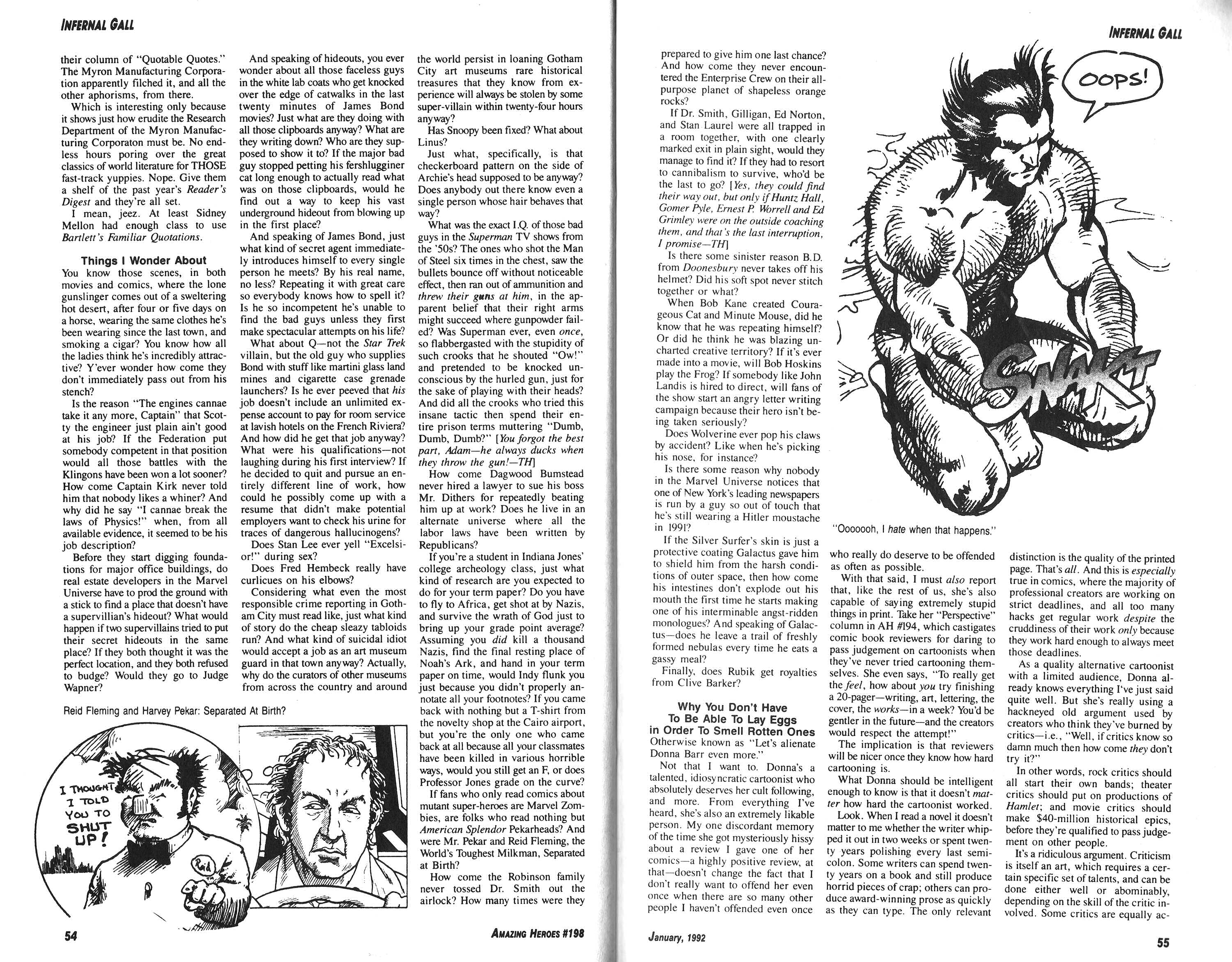 Read online Amazing Heroes comic -  Issue #198 - 28