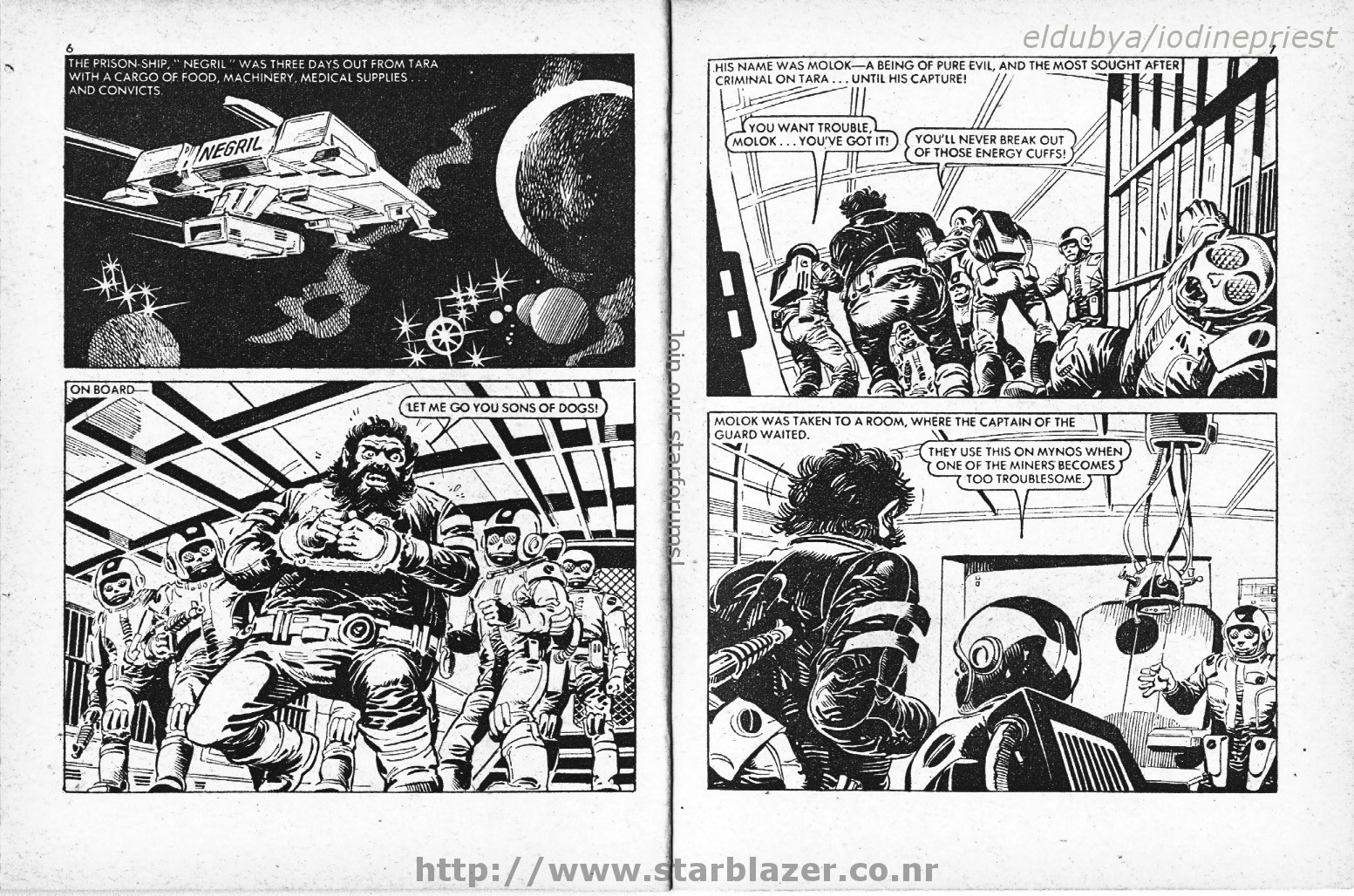 Read online Starblazer comic -  Issue #57 - 5