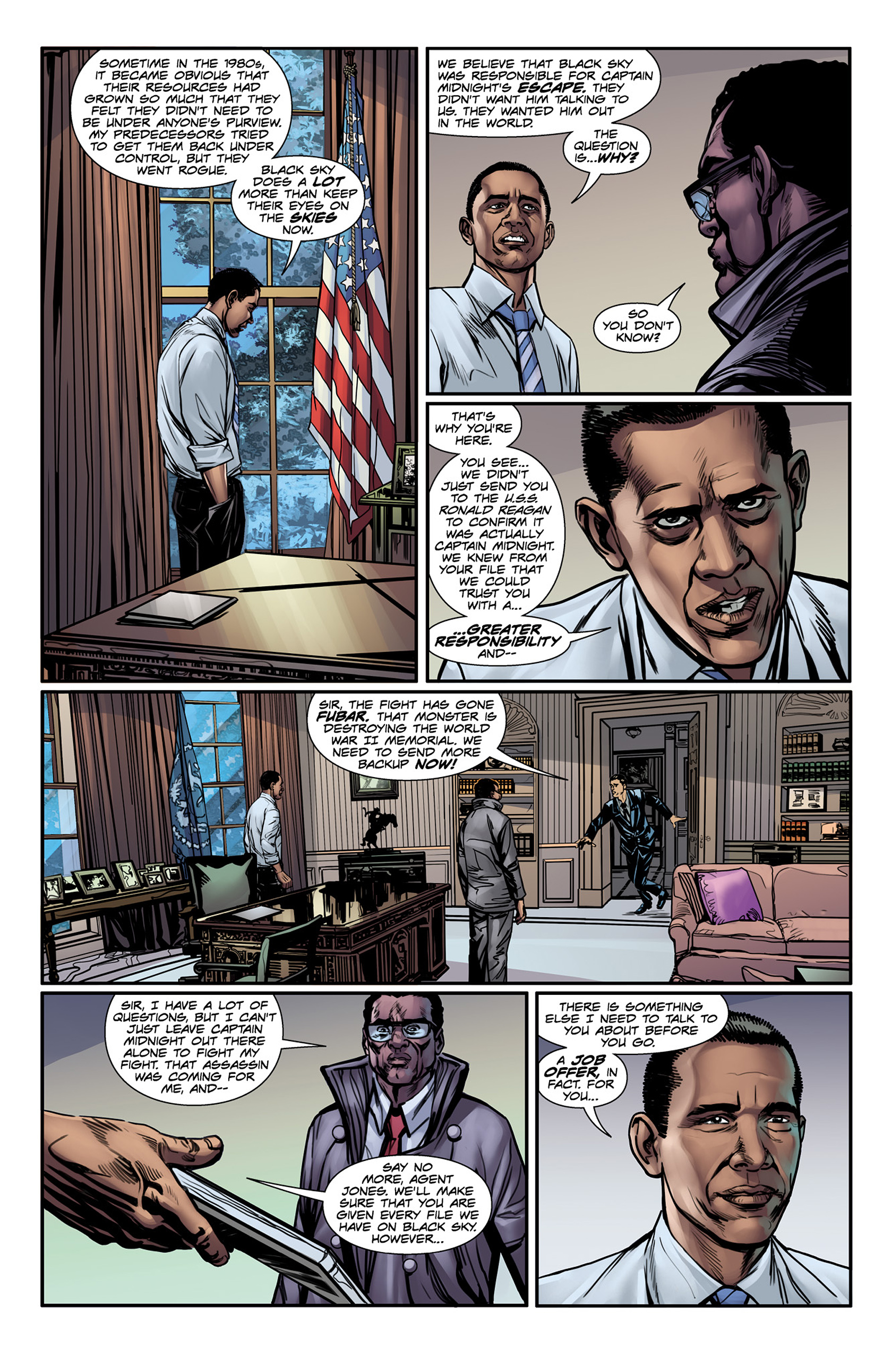 Read online Captain Midnight comic -  Issue #7 - 11