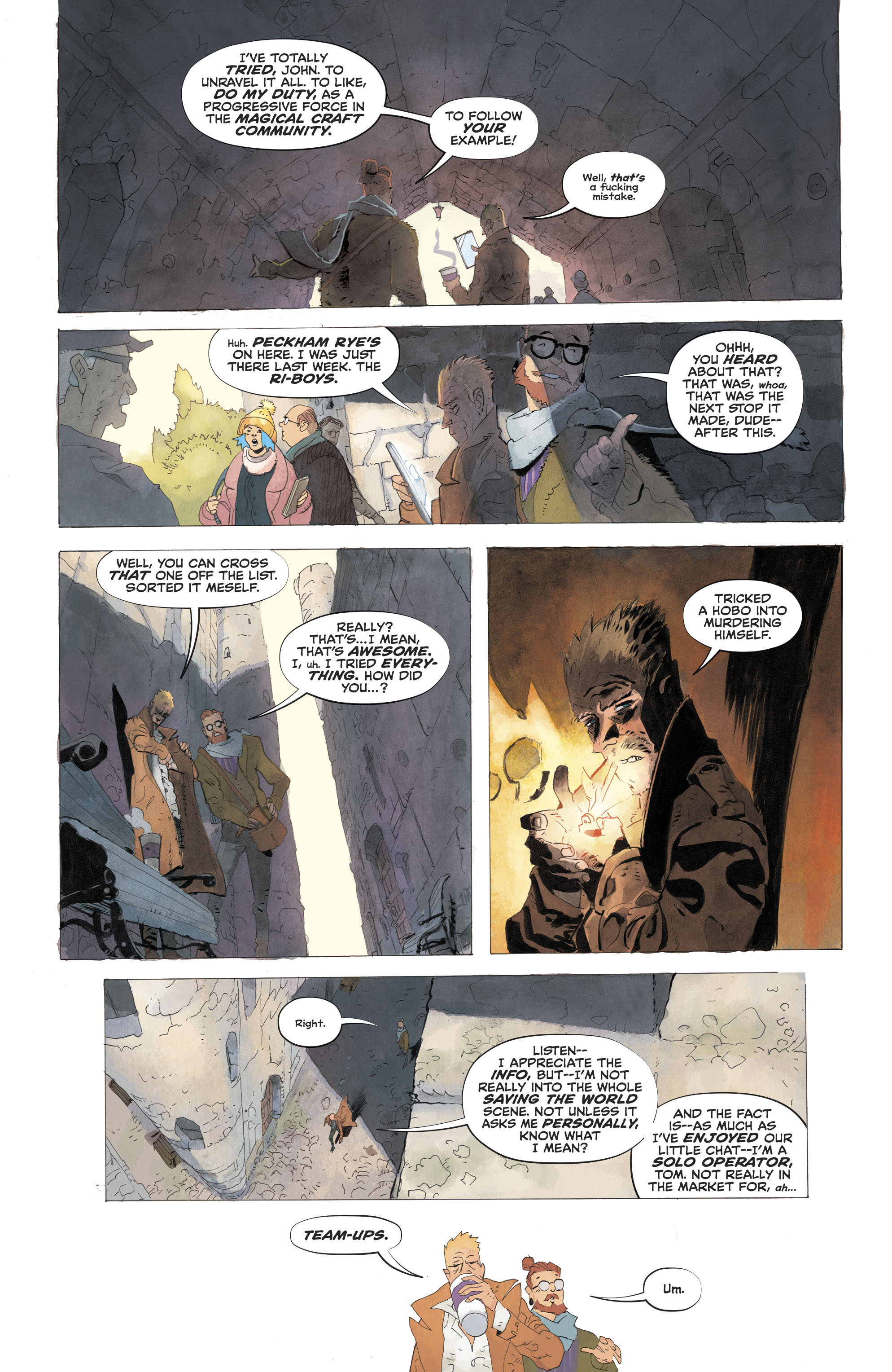 Read online John Constantine: Hellblazer comic -  Issue #4 - 16