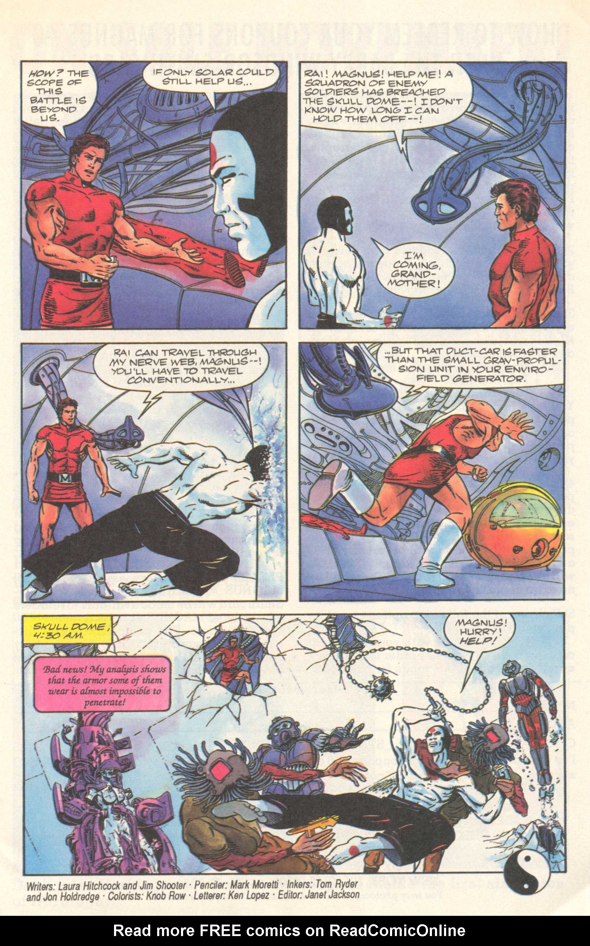 Read online Magnus Robot Fighter (1991) comic -  Issue #8 - 12