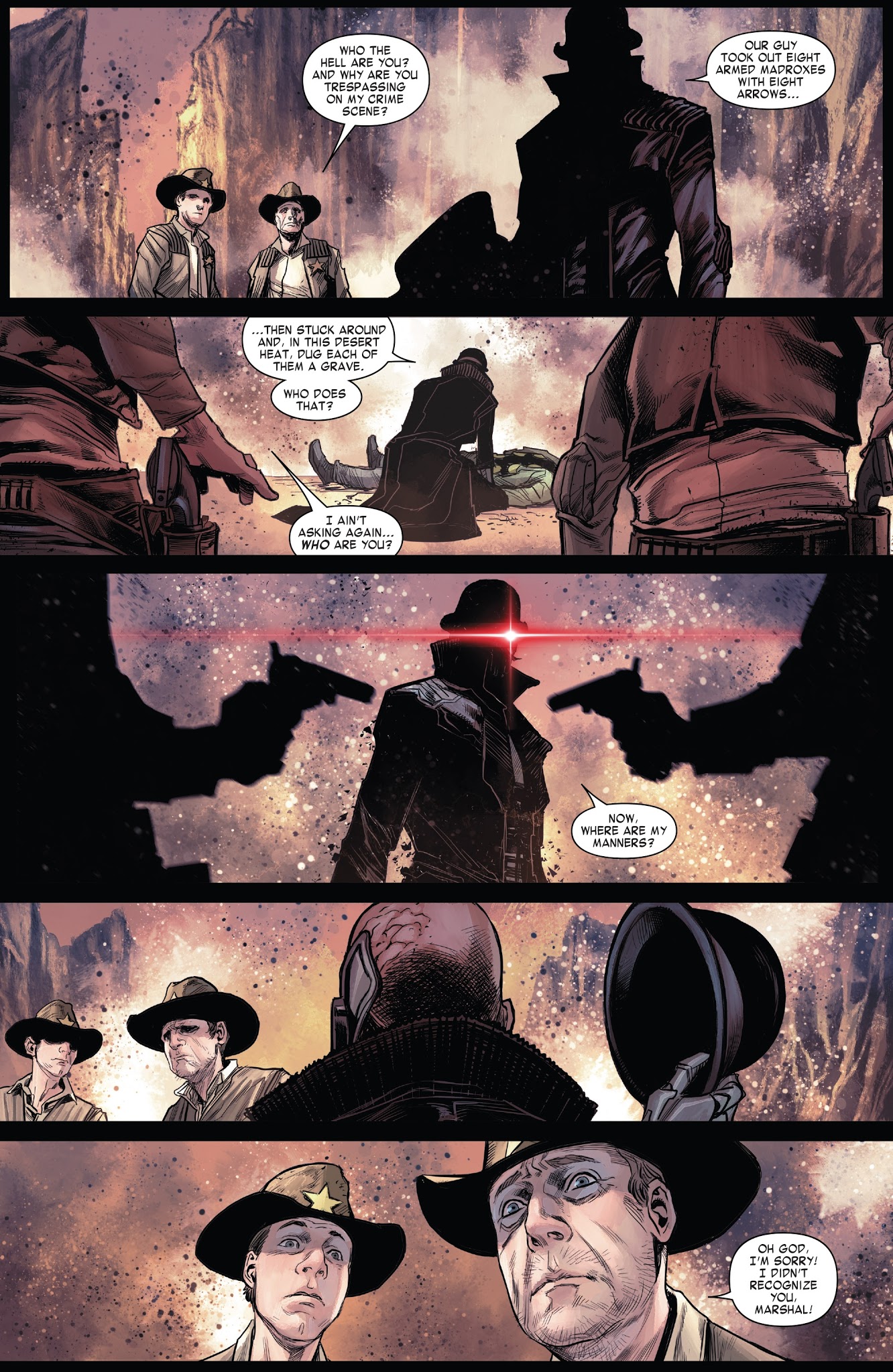 Read online Old Man Hawkeye comic -  Issue #1 - 21