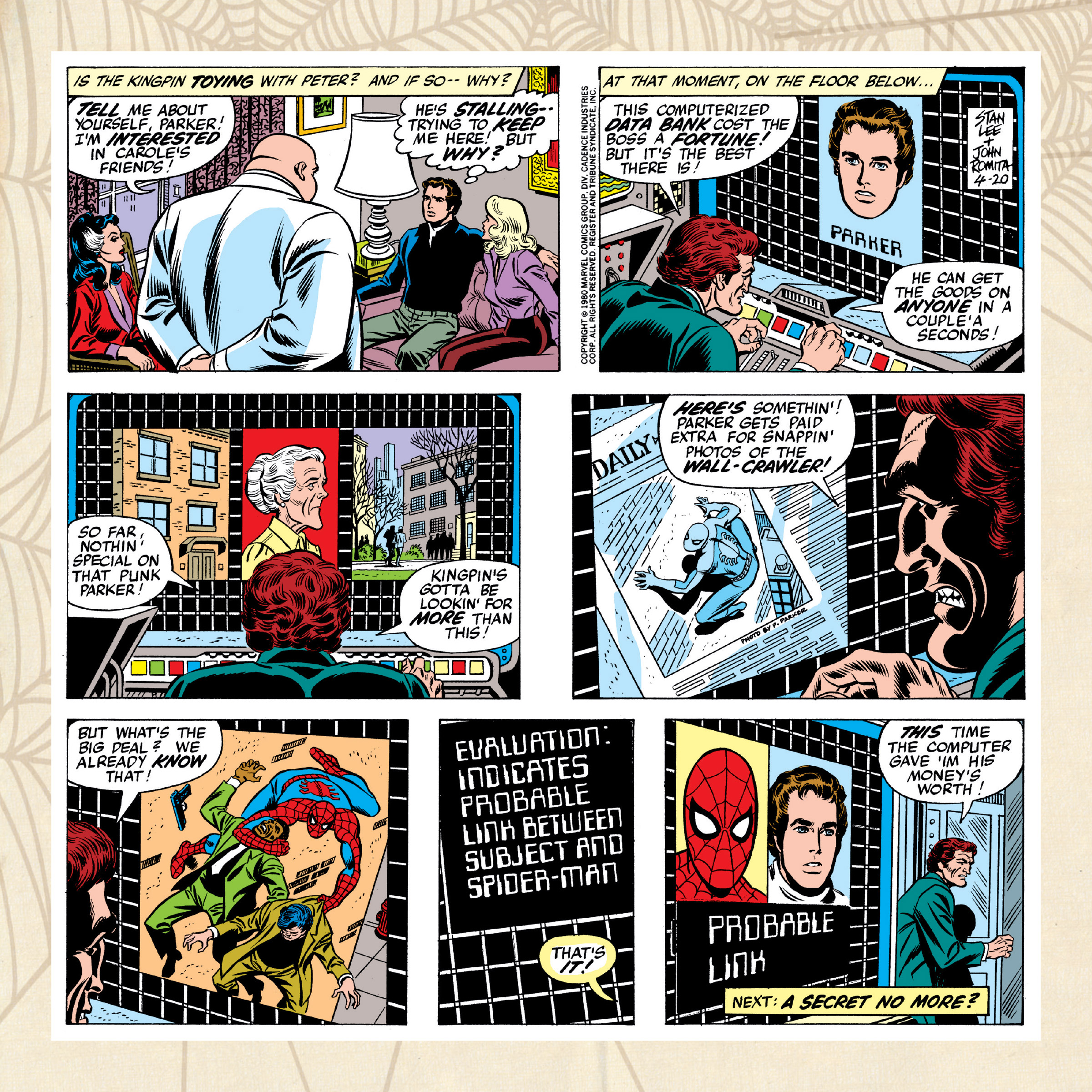 Read online Spider-Man Newspaper Strips comic -  Issue # TPB 2 (Part 2) - 96